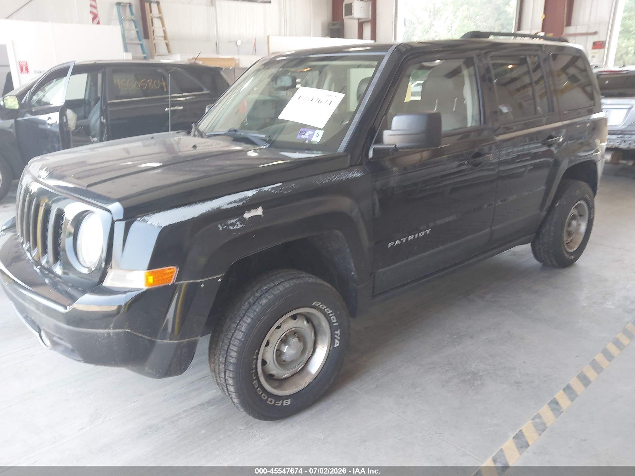 2015 Jeep Patriot High Altitude Edition Black vin: 1C4NJRFB7FD184094