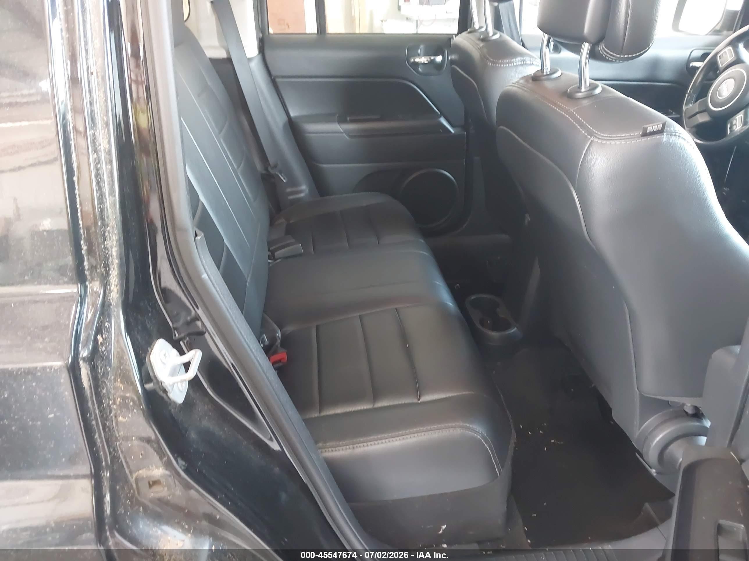 2015 Jeep Patriot High Altitude Edition Black vin: 1C4NJRFB7FD184094