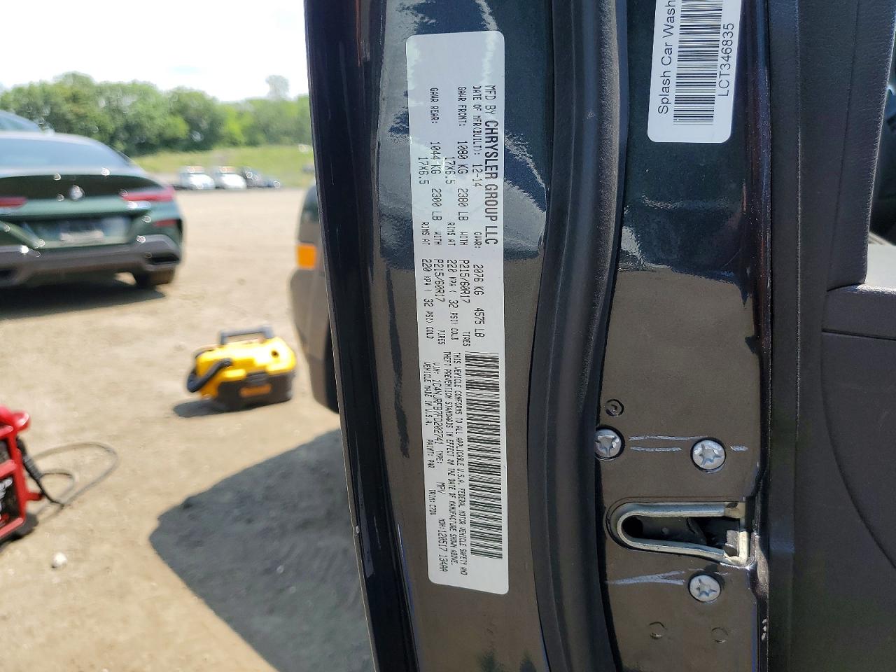 2015 Jeep Patriot Latitude Black vin: 1C4NJRFB7FD202741