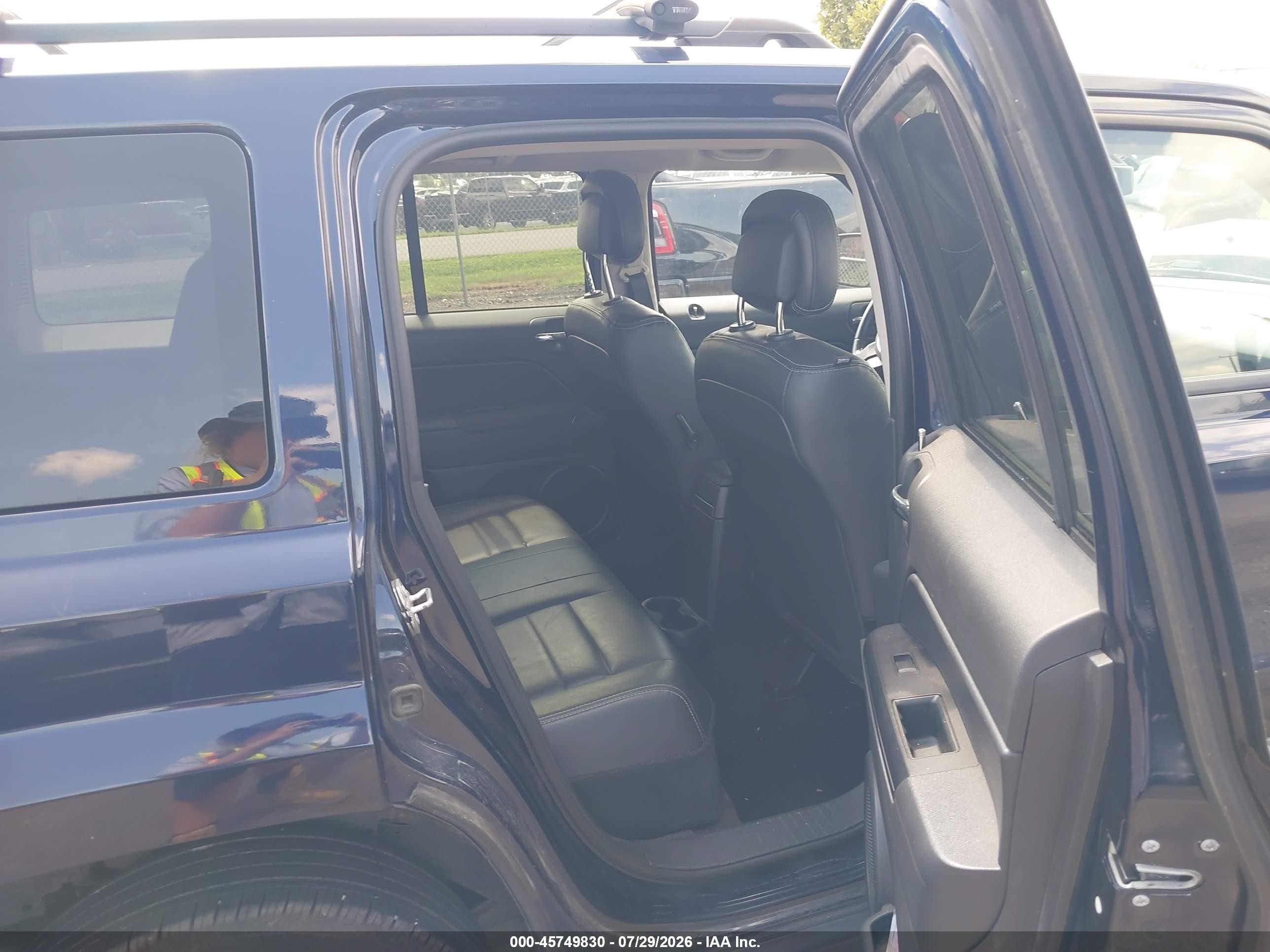 2015 Jeep Patriot High Altitude Edition Синий vin: 1C4NJRFB7FD365938