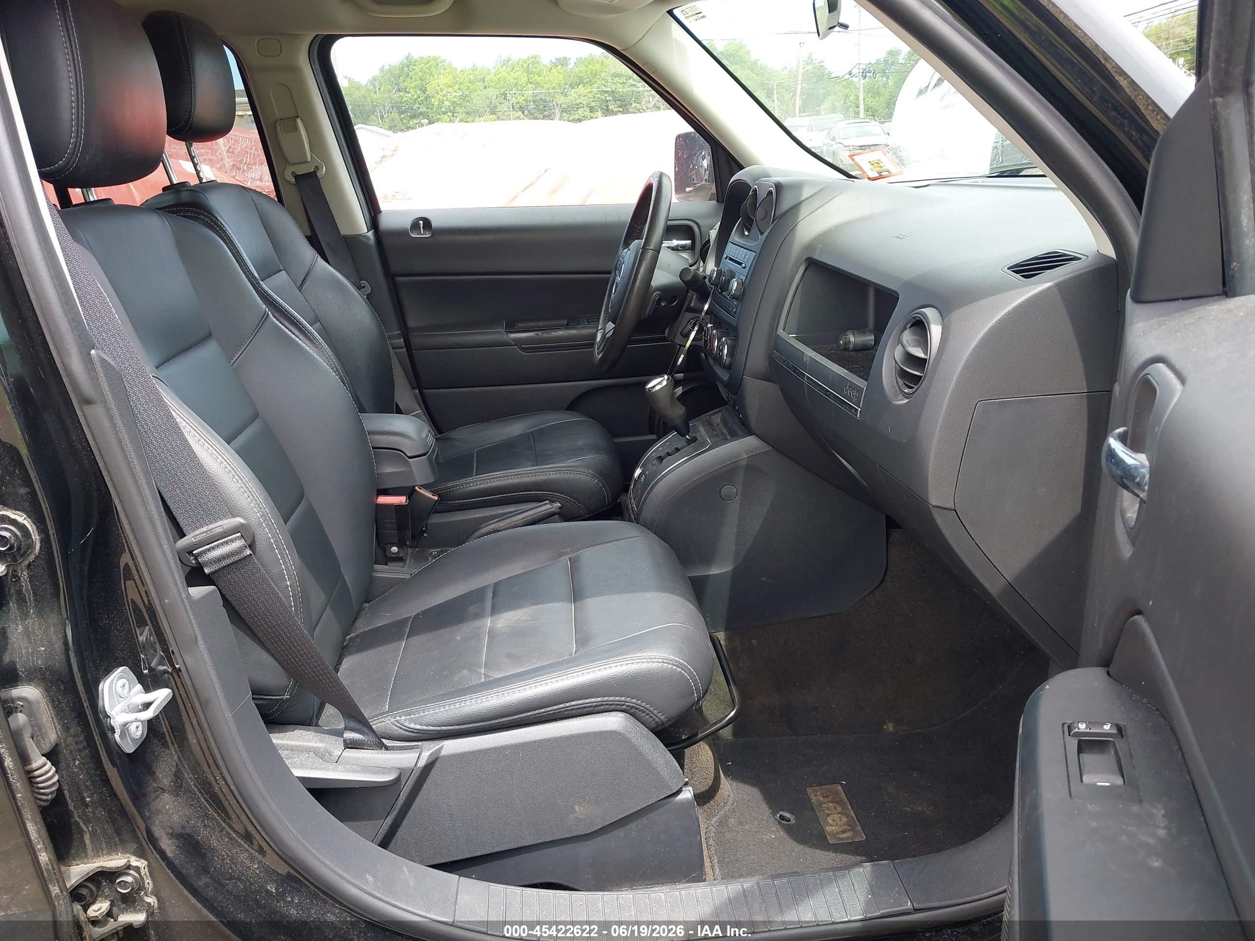 2015 Jeep Patriot High Altitude Edition Black vin: 1C4NJRFB7FD417259