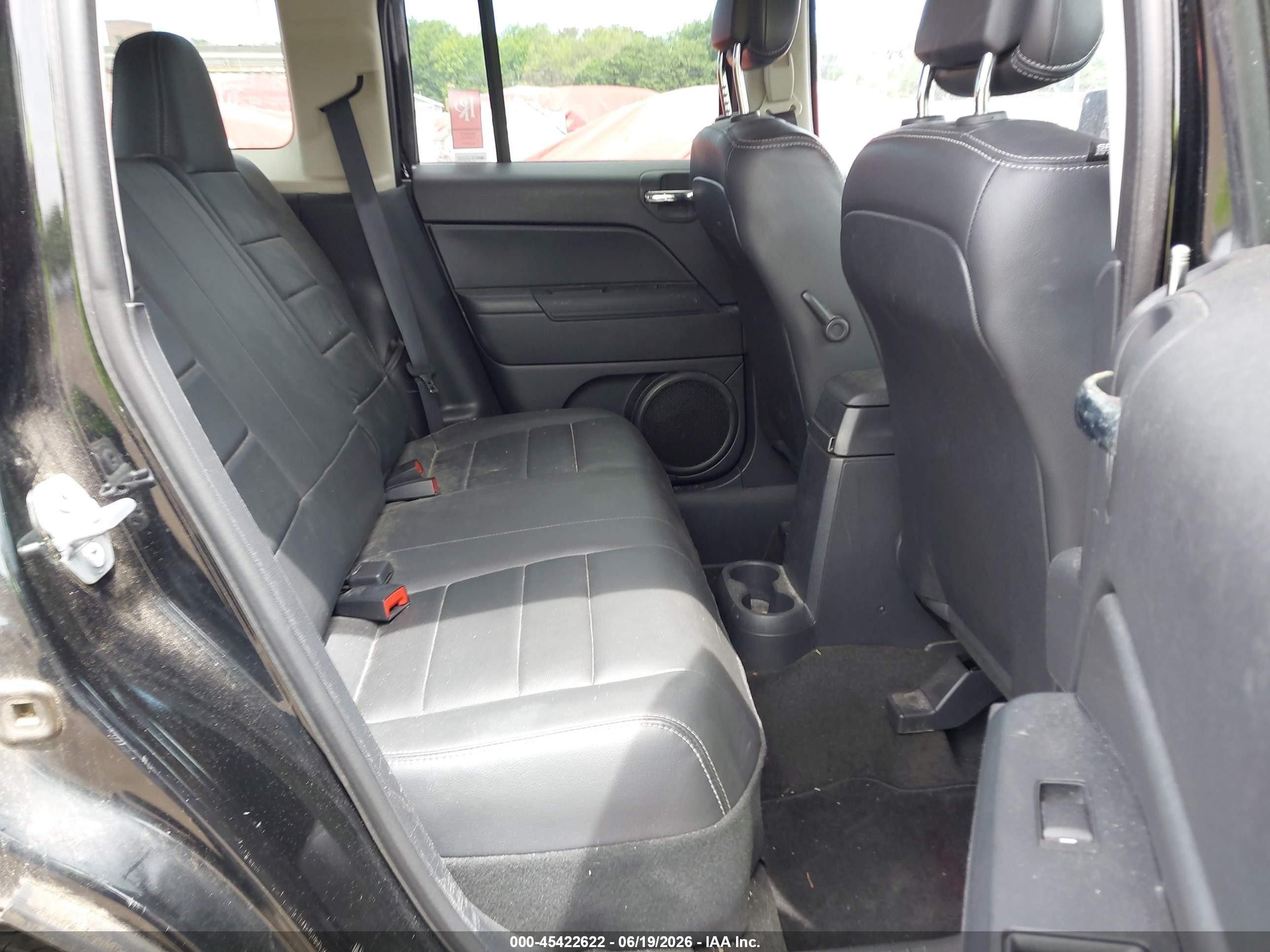 2015 Jeep Patriot High Altitude Edition Black vin: 1C4NJRFB7FD417259