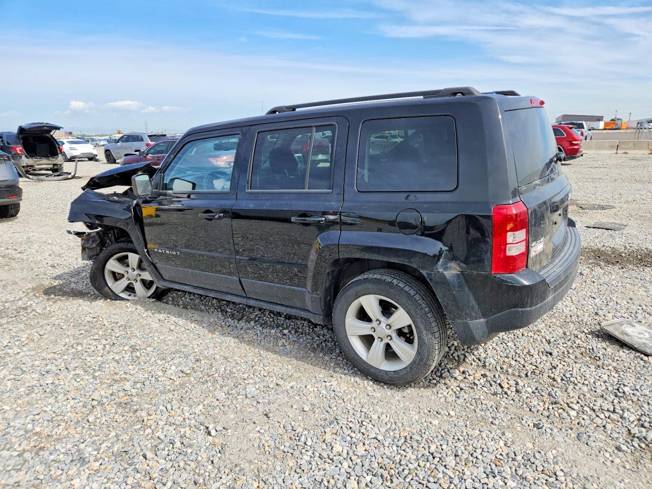 2015 Jeep Patriot Latitude Black vin: 1C4NJRFB7FD417567