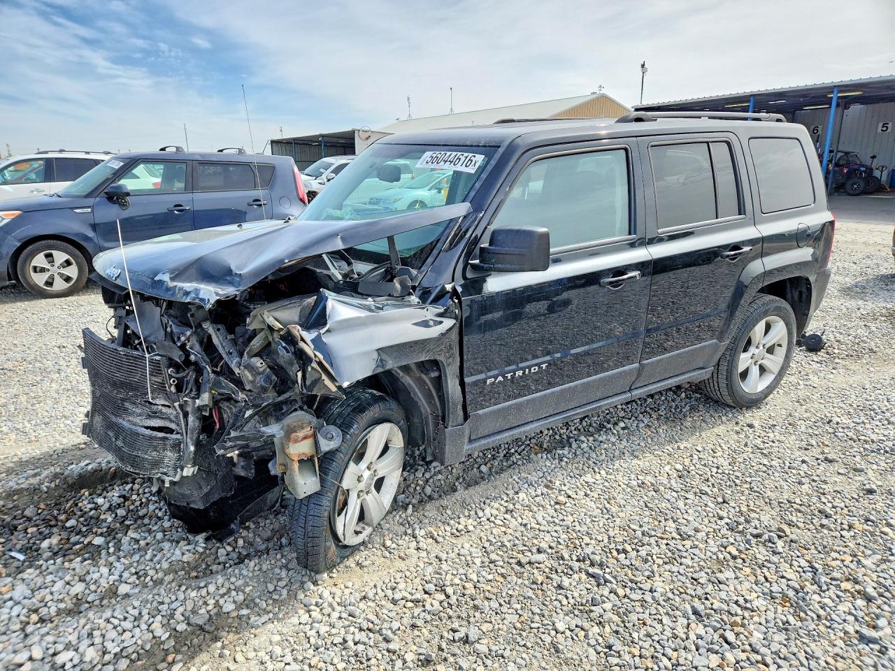 2015 Jeep Patriot Latitude Черный vin: 1C4NJRFB7FD417567