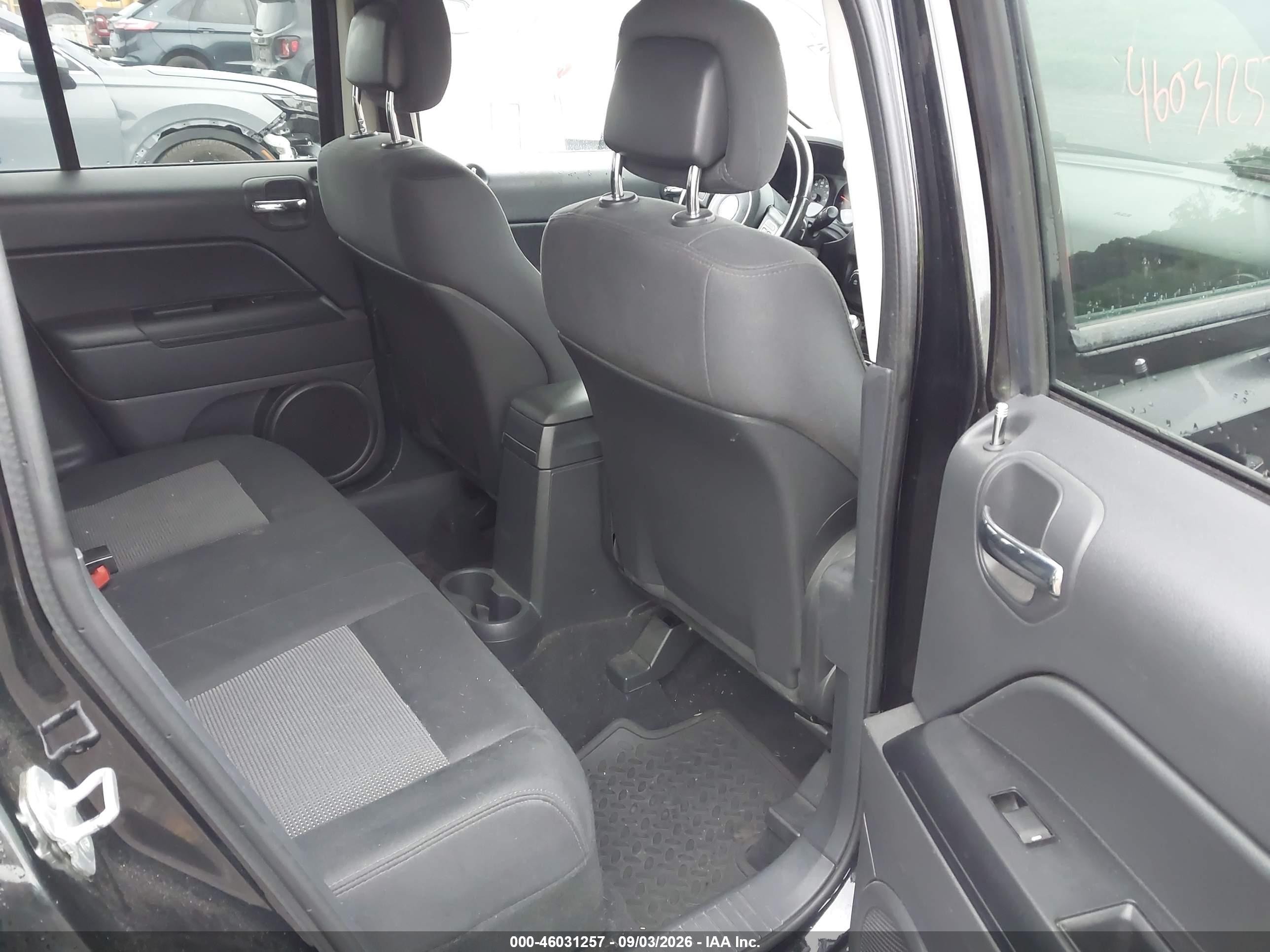 2012 Jeep Patriot Latitude Black vin: 1C4NJRFB8CD564296