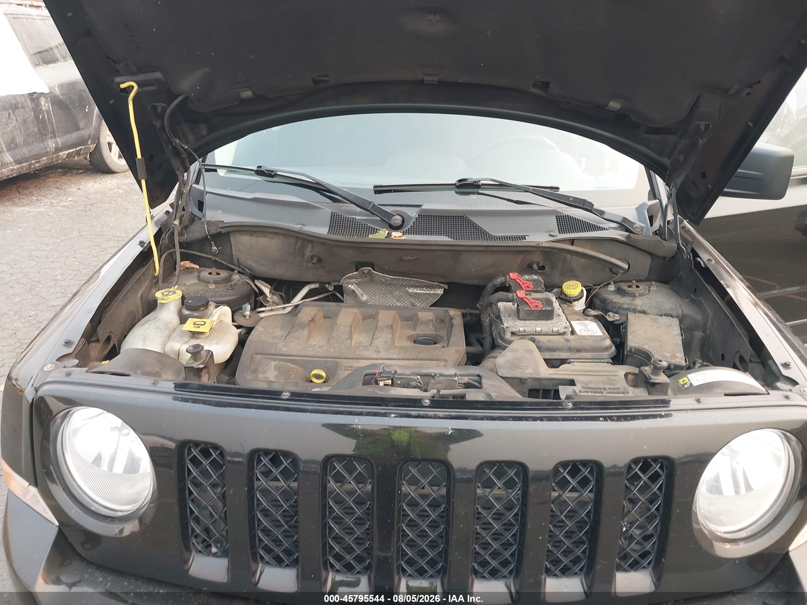 2012 Jeep Patriot Latitude Black vin: 1C4NJRFB8CD599338