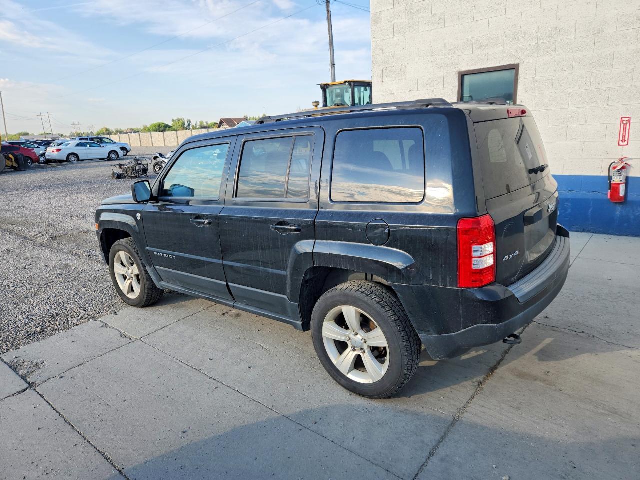 2012 Jeep Patriot Latitude Черный vin: 1C4NJRFB8CD683272