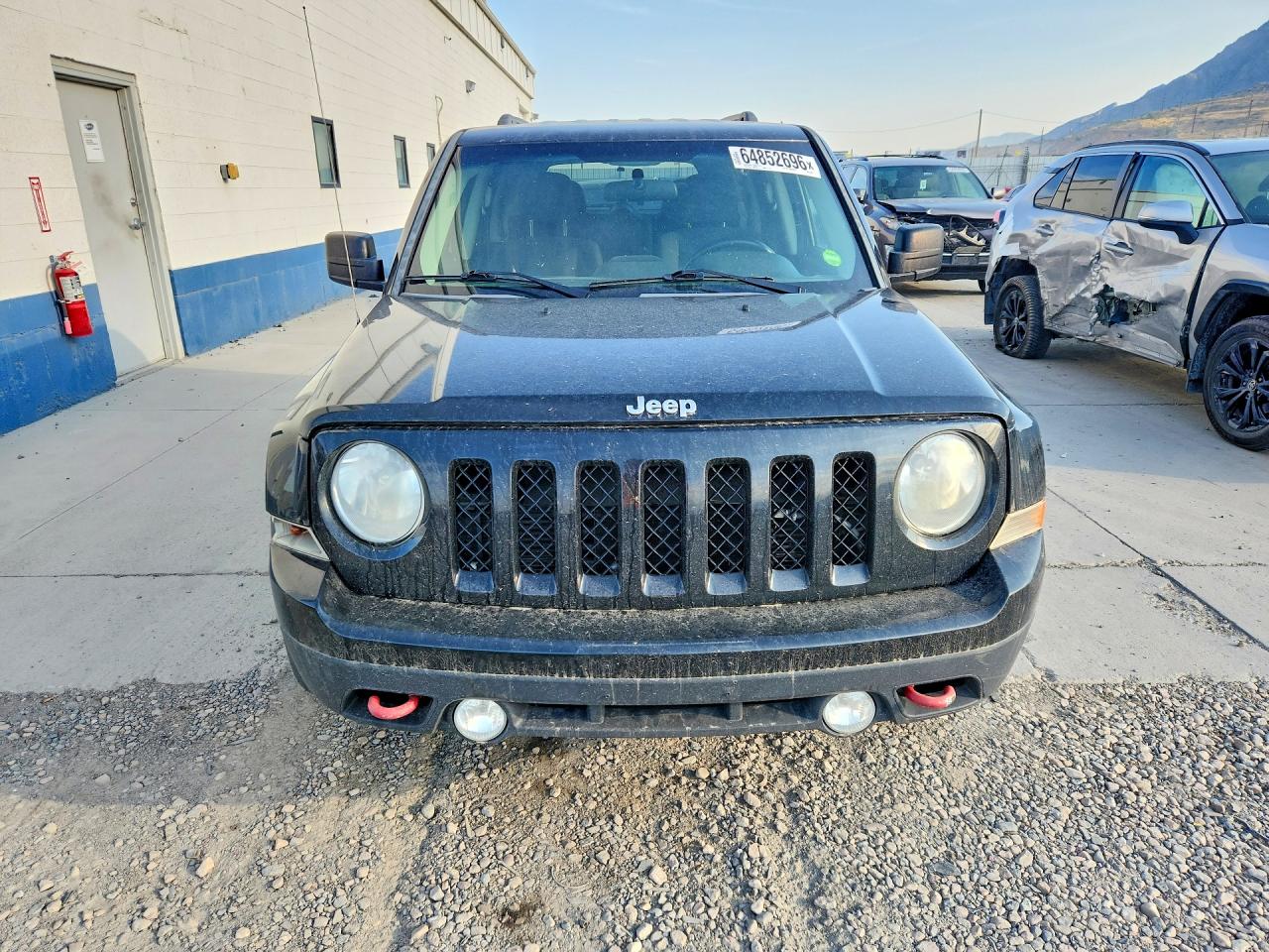2012 Jeep Patriot Latitude Черный vin: 1C4NJRFB8CD683272