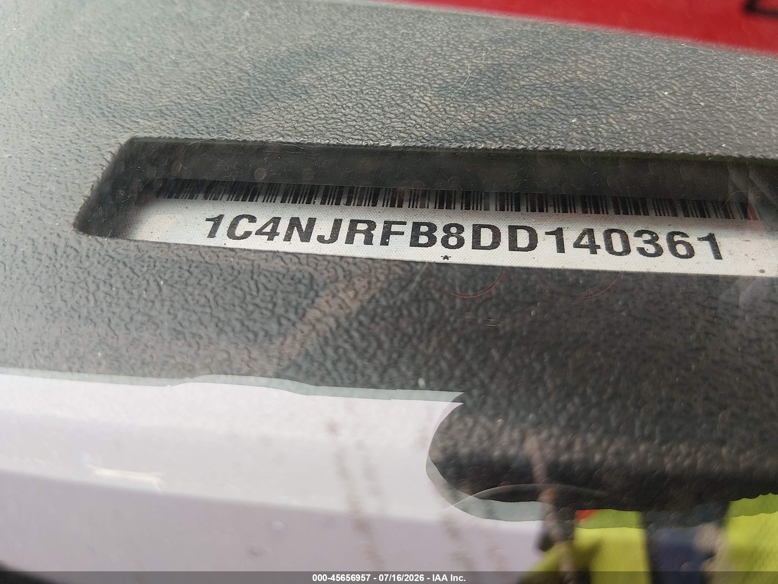 2013 Jeep Patriot Latitude Синий vin: 1C4NJRFB8DD140361
