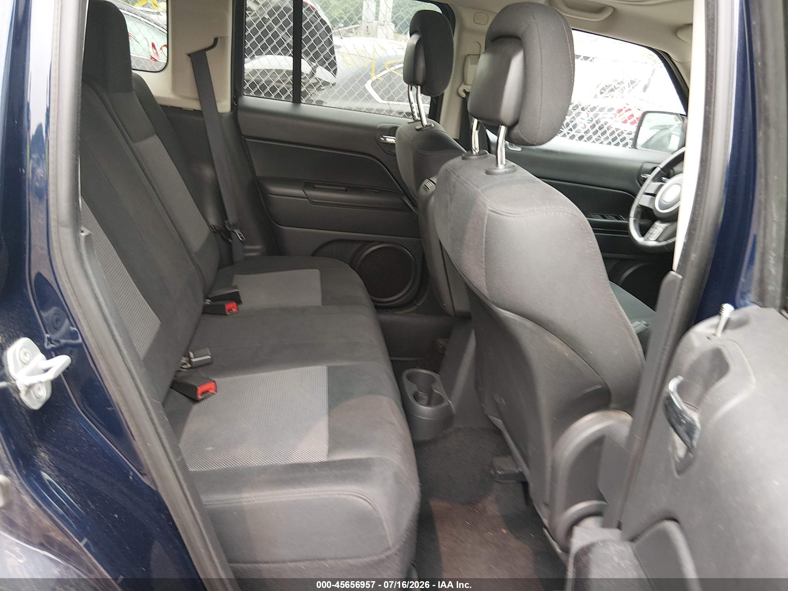2013 Jeep Patriot Latitude Синий vin: 1C4NJRFB8DD140361