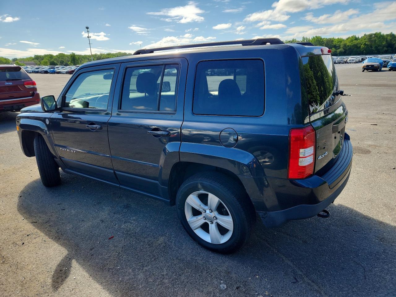 2014 Jeep Patriot Latitude Black vin: 1C4NJRFB8ED687647