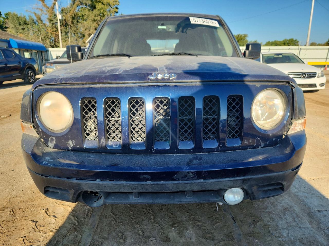 2014 Jeep Patriot Latitude Blue vin: 1C4NJRFB8ED784072
