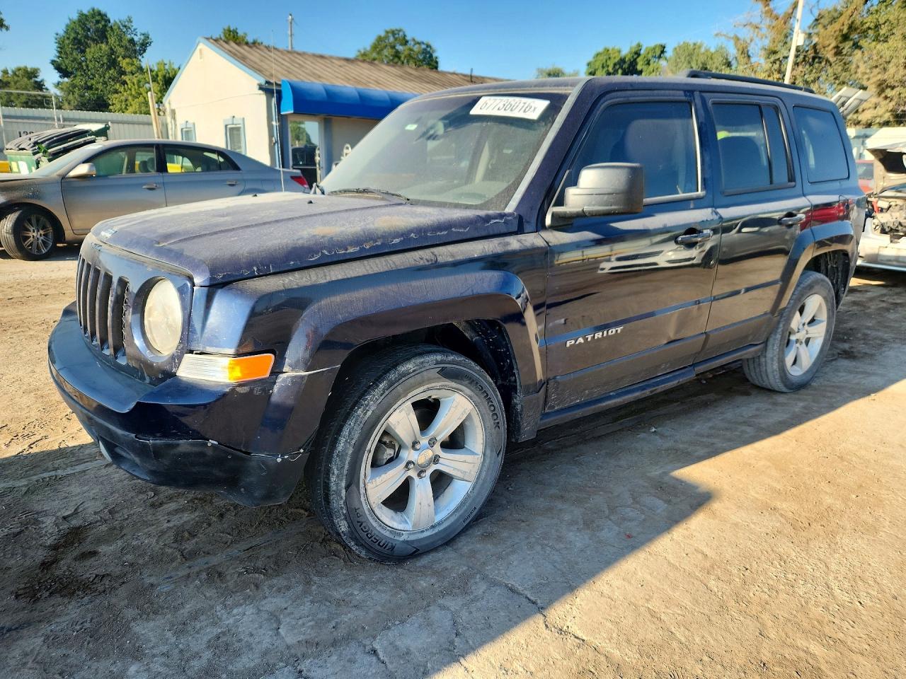 2014 Jeep Patriot Latitude Blue vin: 1C4NJRFB8ED784072