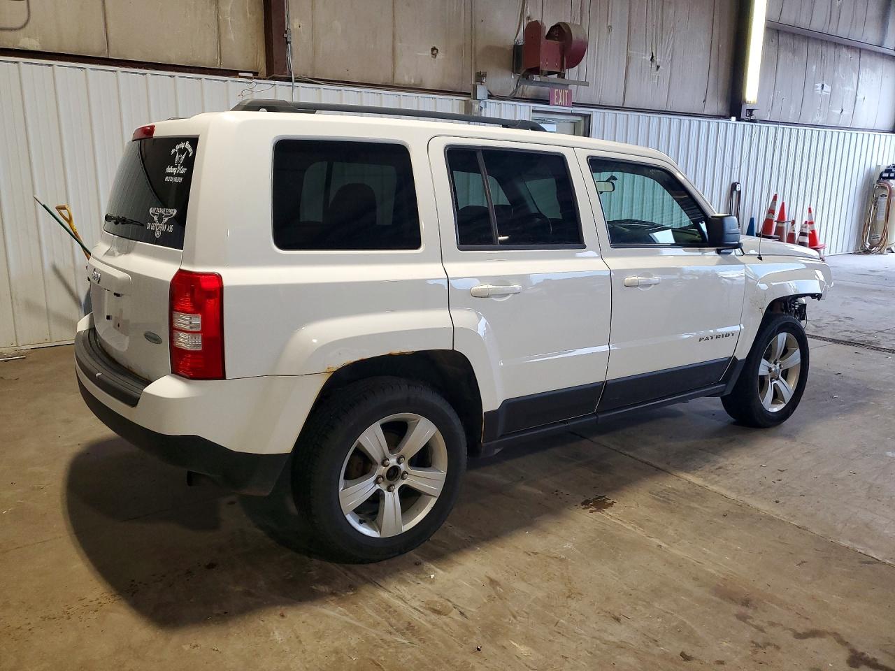 2014 Jeep Patriot Latitude Белый vin: 1C4NJRFB8ED784234