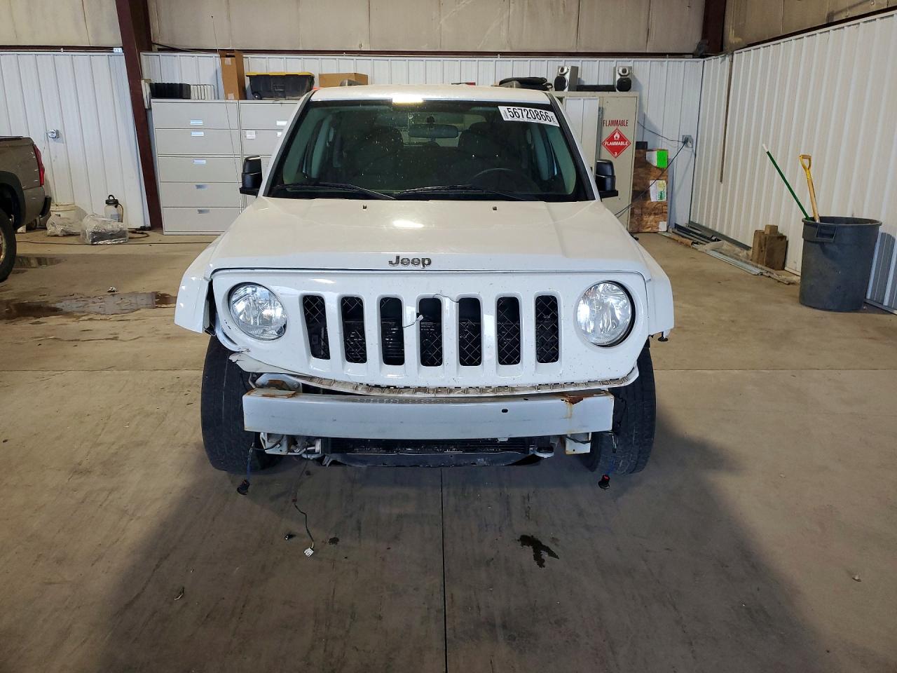 2014 Jeep Patriot Latitude Белый vin: 1C4NJRFB8ED784234
