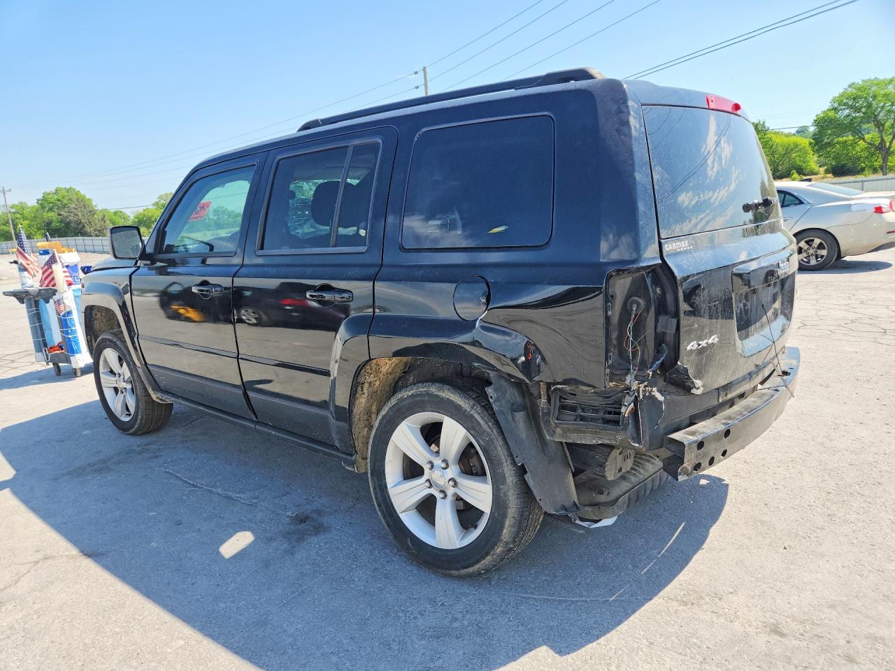 2014 Jeep Patriot Latitude Black vin: 1C4NJRFB8ED891882