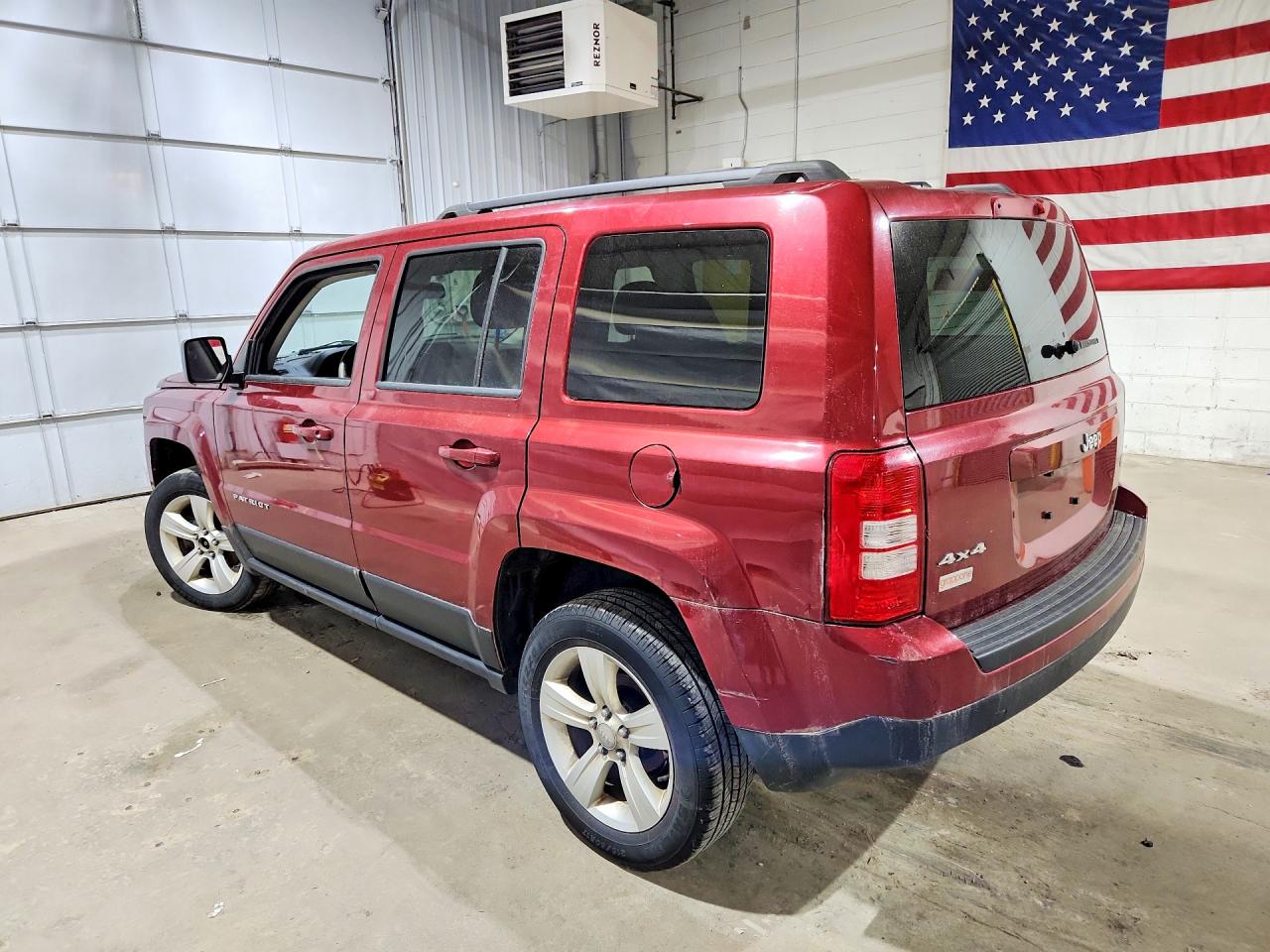 2014 Jeep Patriot Latitude Burgundy vin: 1C4NJRFB8ED910849