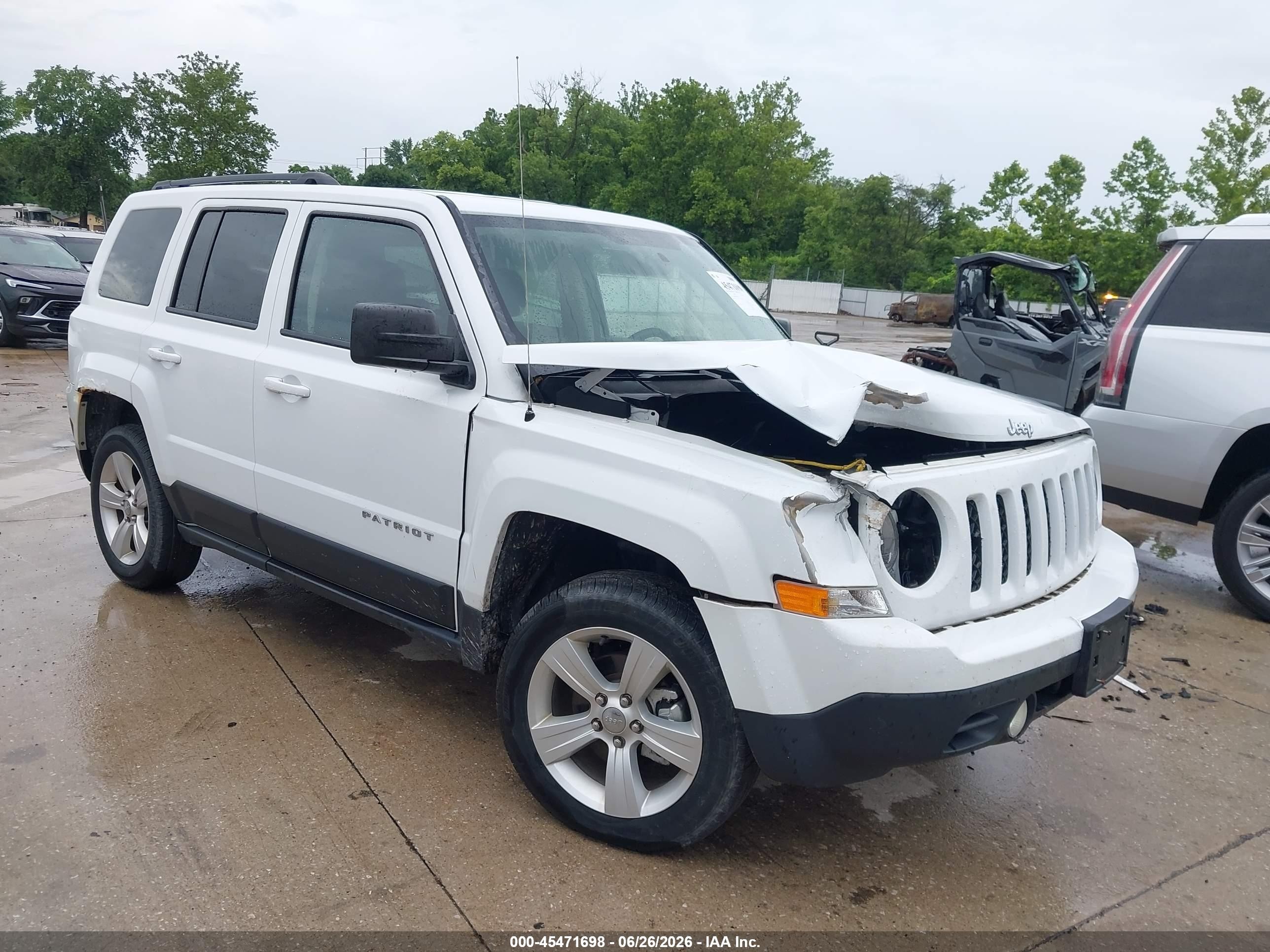 2015 Jeep Patriot Latitude Blue vin: 1C4NJRFB8FD283992