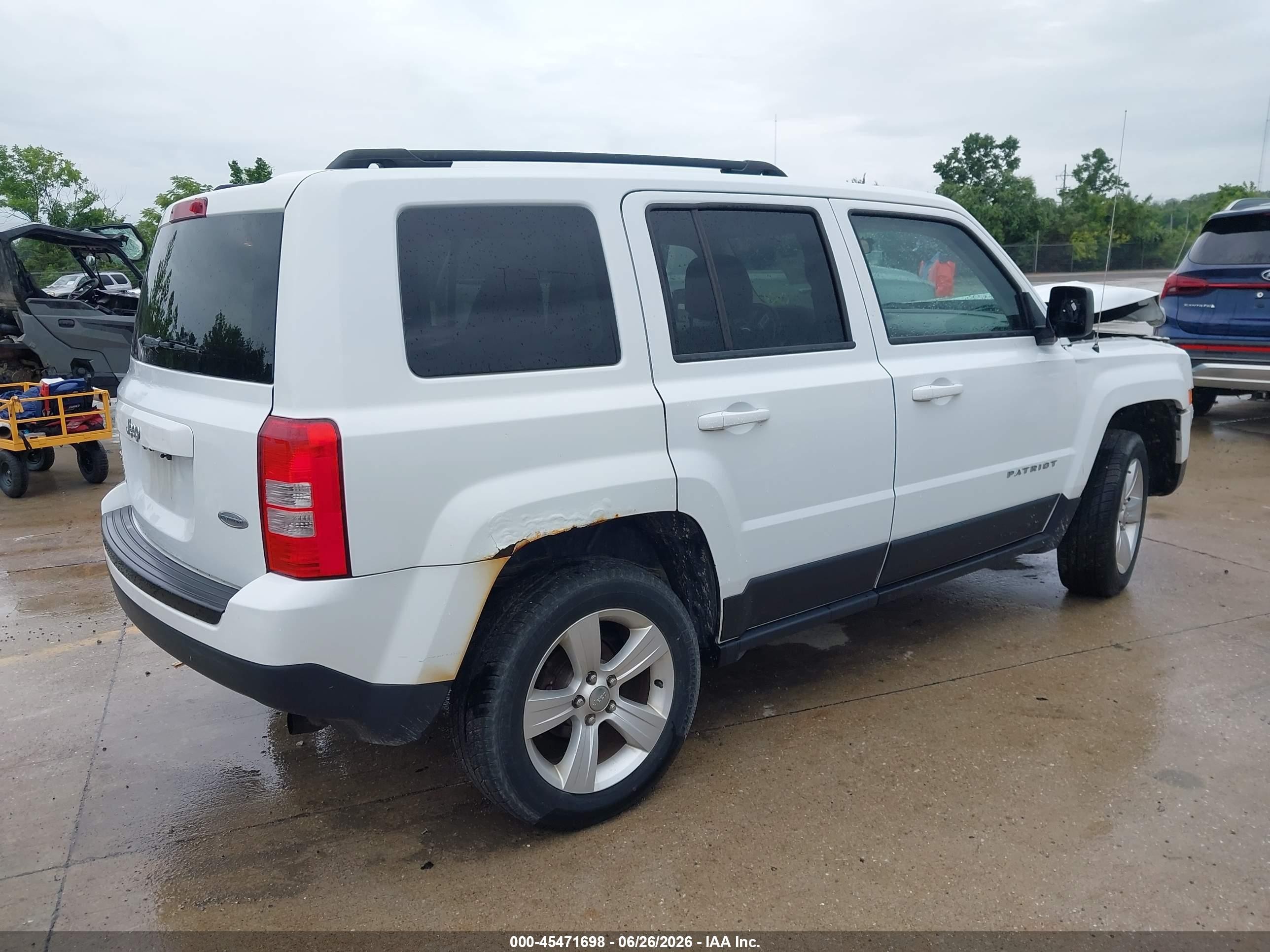 2015 Jeep Patriot Latitude Blue vin: 1C4NJRFB8FD283992