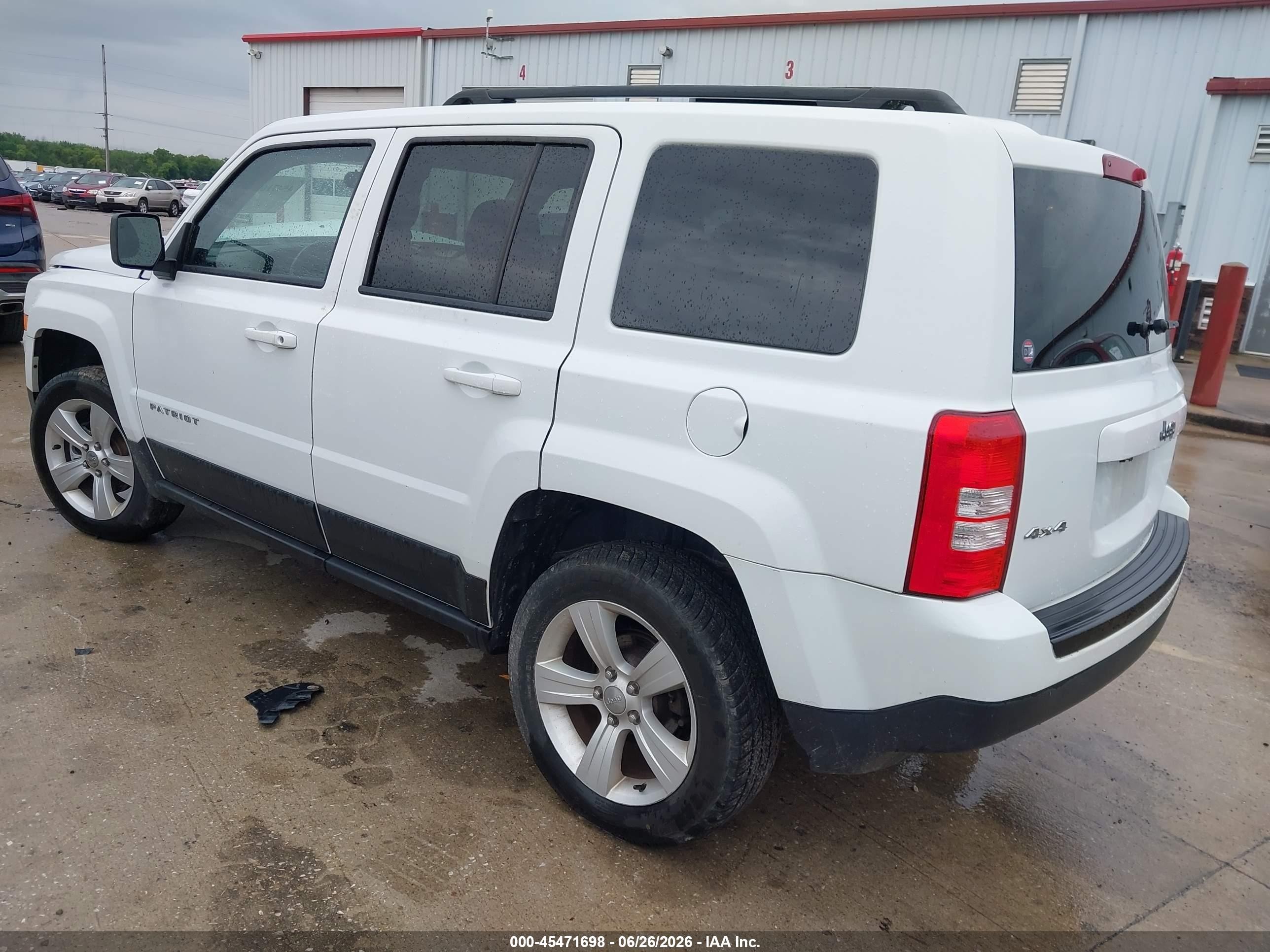 2015 Jeep Patriot Latitude Blue vin: 1C4NJRFB8FD283992