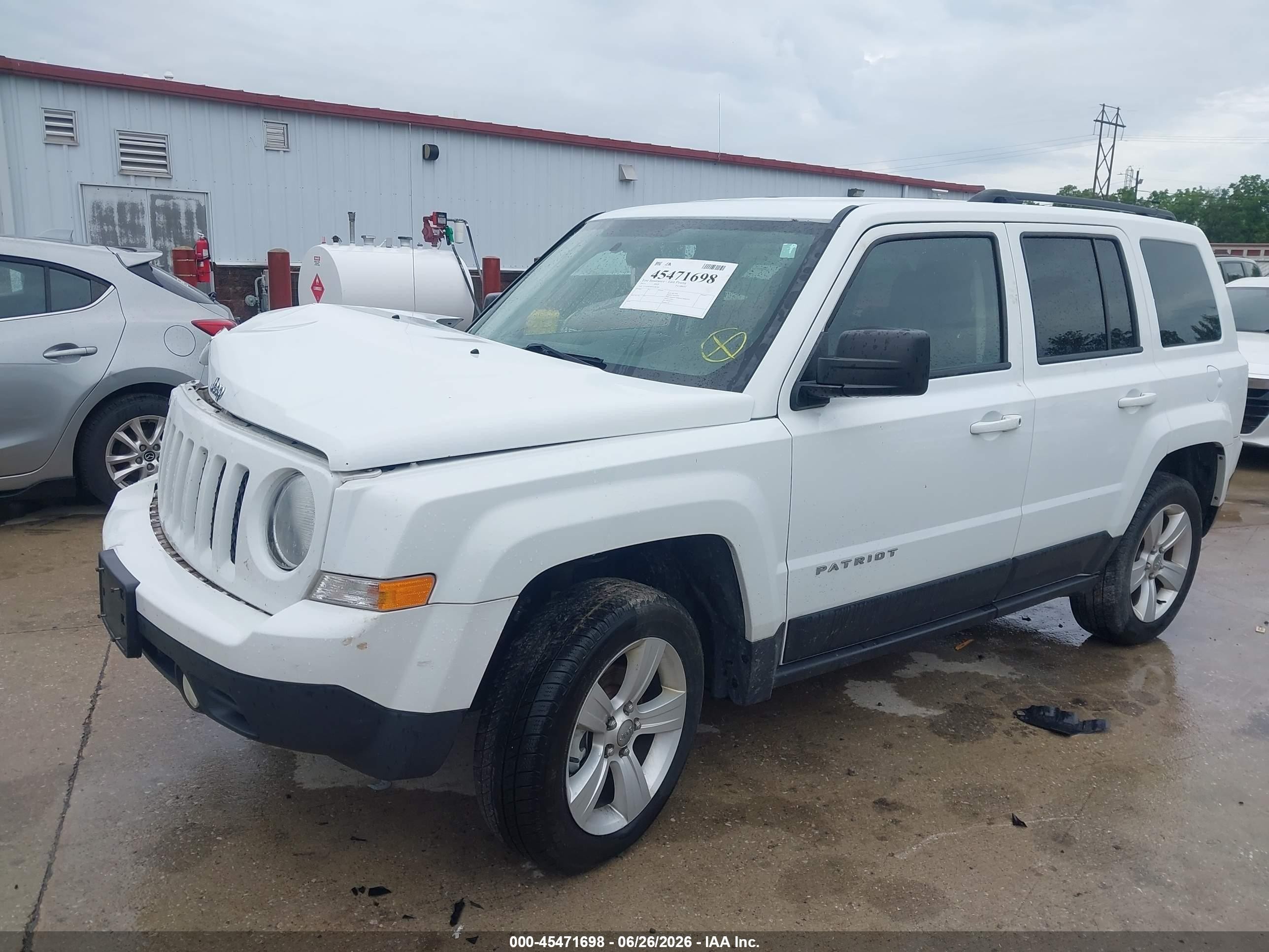 2015 Jeep Patriot Latitude Blue vin: 1C4NJRFB8FD283992
