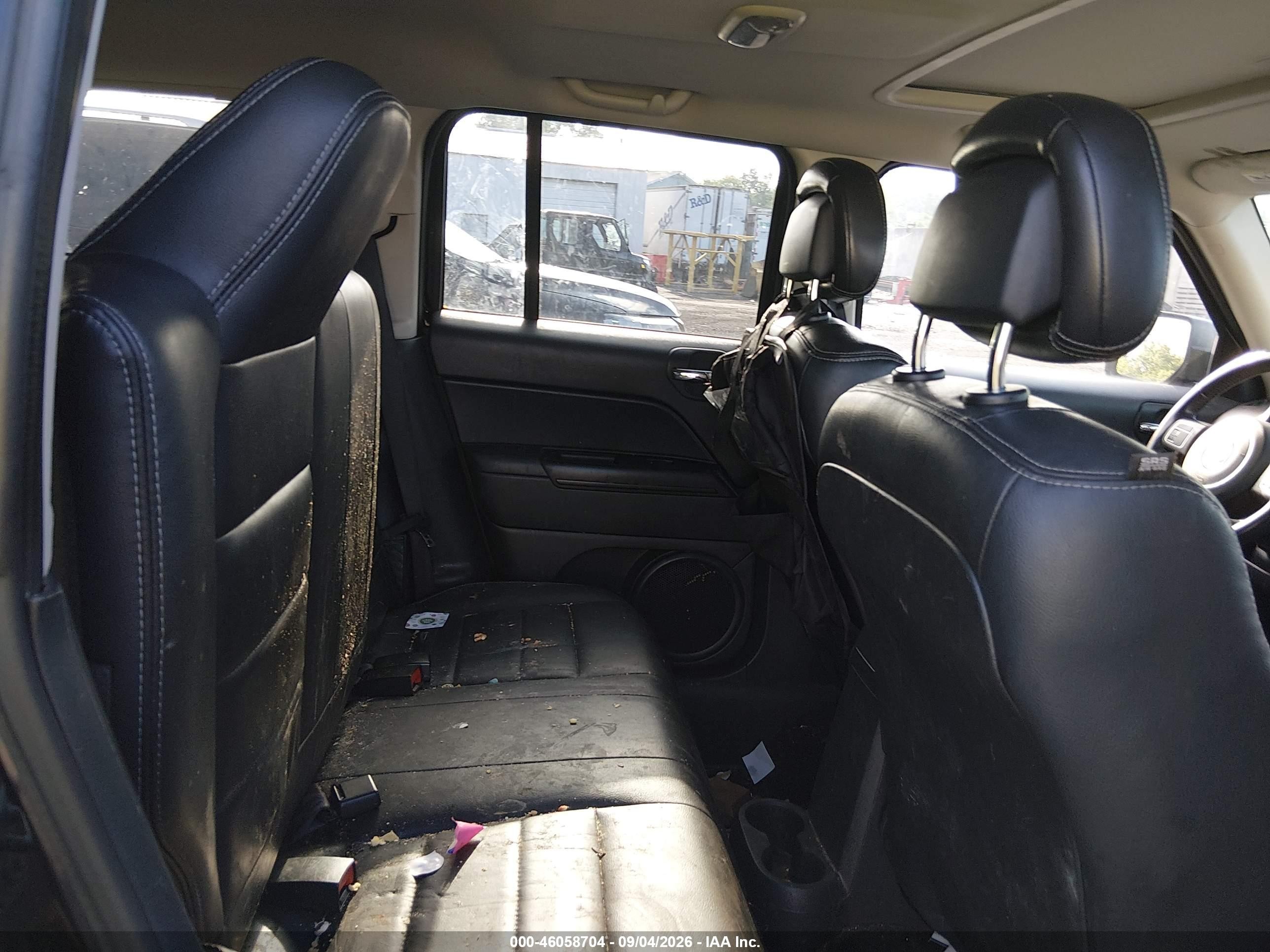 2015 Jeep Patriot High Altitude Edition Black vin: 1C4NJRFB8FD417223