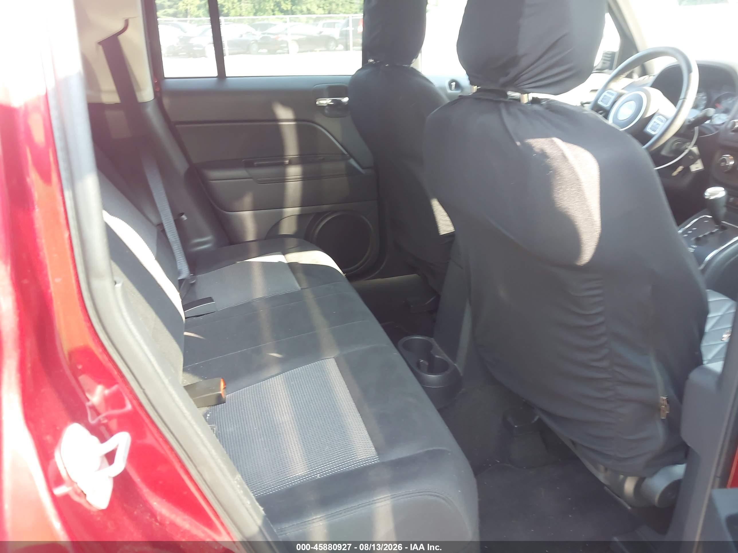 2013 Jeep Patriot Latitude Red vin: 1C4NJRFB9DD121186