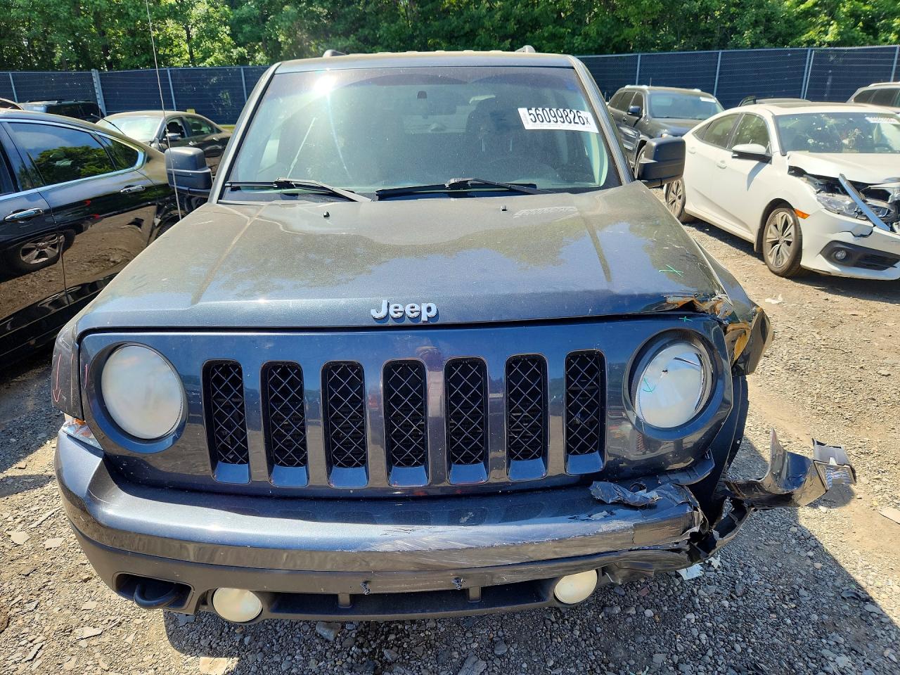 2014 Jeep Patriot Latitude Black vin: 1C4NJRFB9ED521752