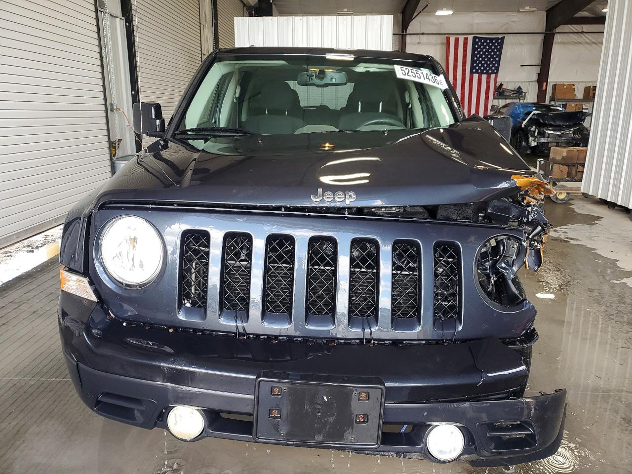 2014 Jeep Patriot Latitude Gray vin: 1C4NJRFB9ED713074