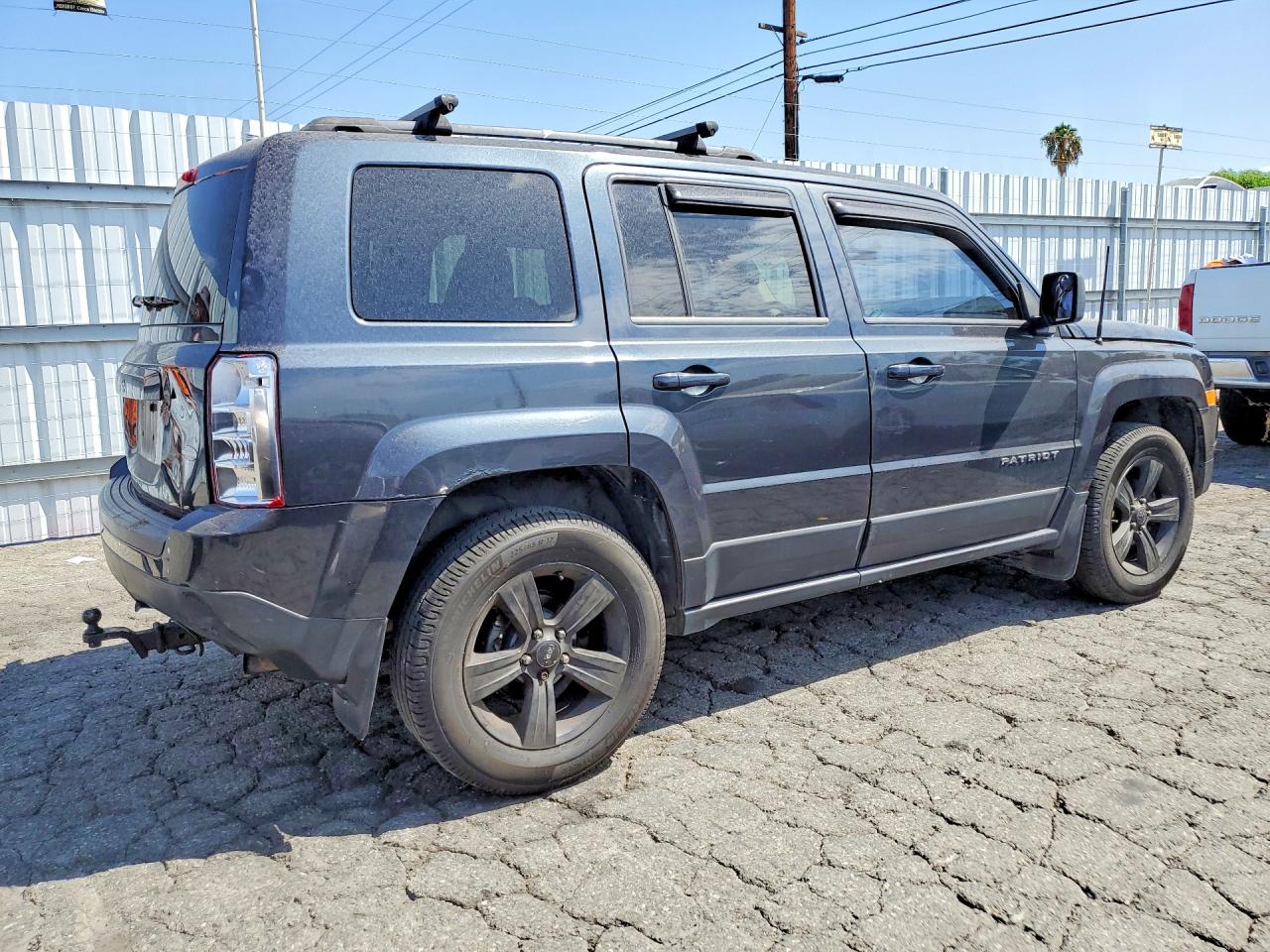 2014 Jeep Patriot Latitude Gray vin: 1C4NJRFB9ED759715