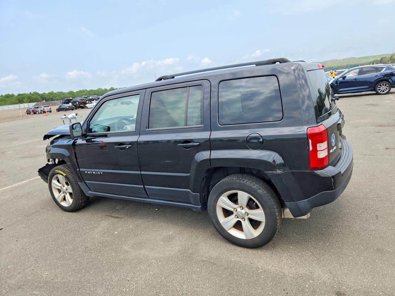 2014 Jeep Patriot Latitude Black vin: 1C4NJRFB9ED796232