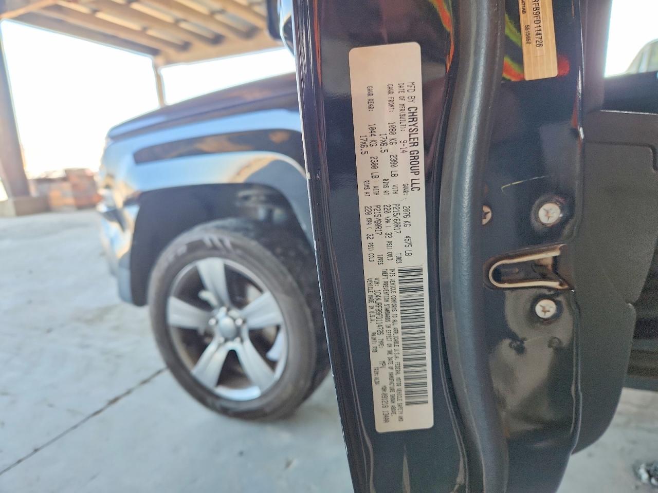 2015 Jeep Patriot Latitude Black vin: 1C4NJRFB9FD114726