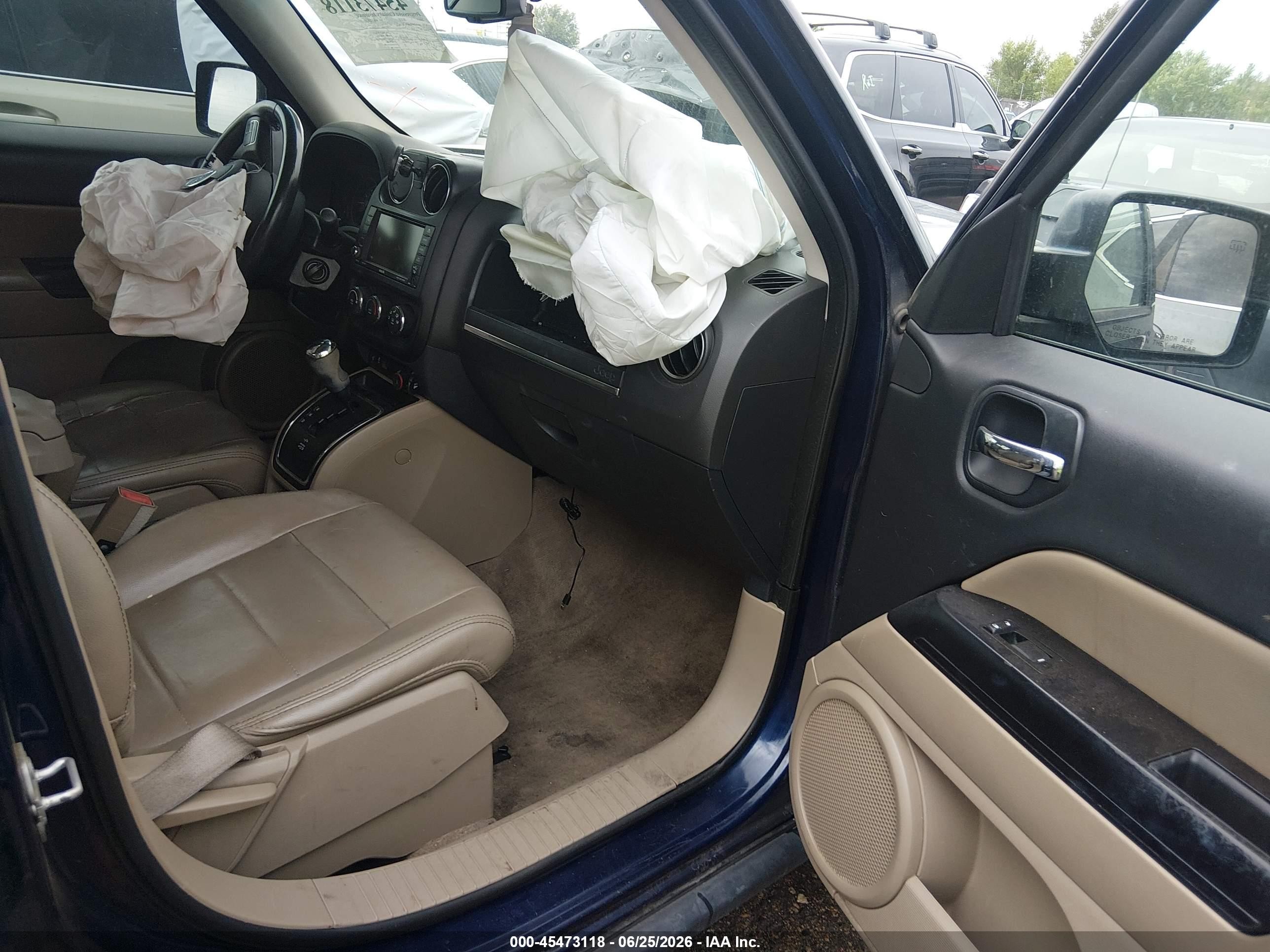 2015 Jeep Patriot High Altitude Edition Синий vin: 1C4NJRFB9FD152120