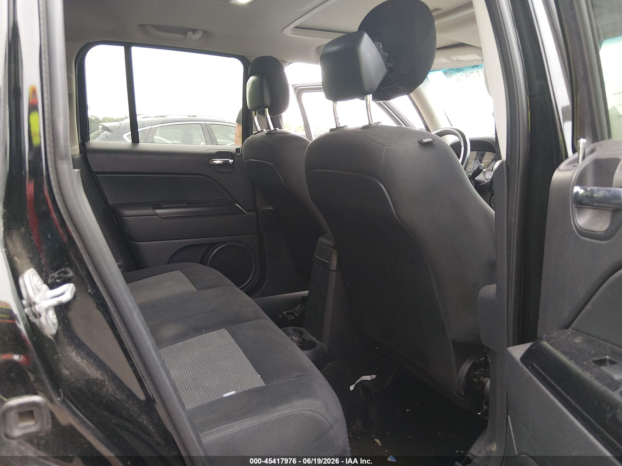2015 Jeep Patriot Latitude Black vin: 1C4NJRFB9FD154238