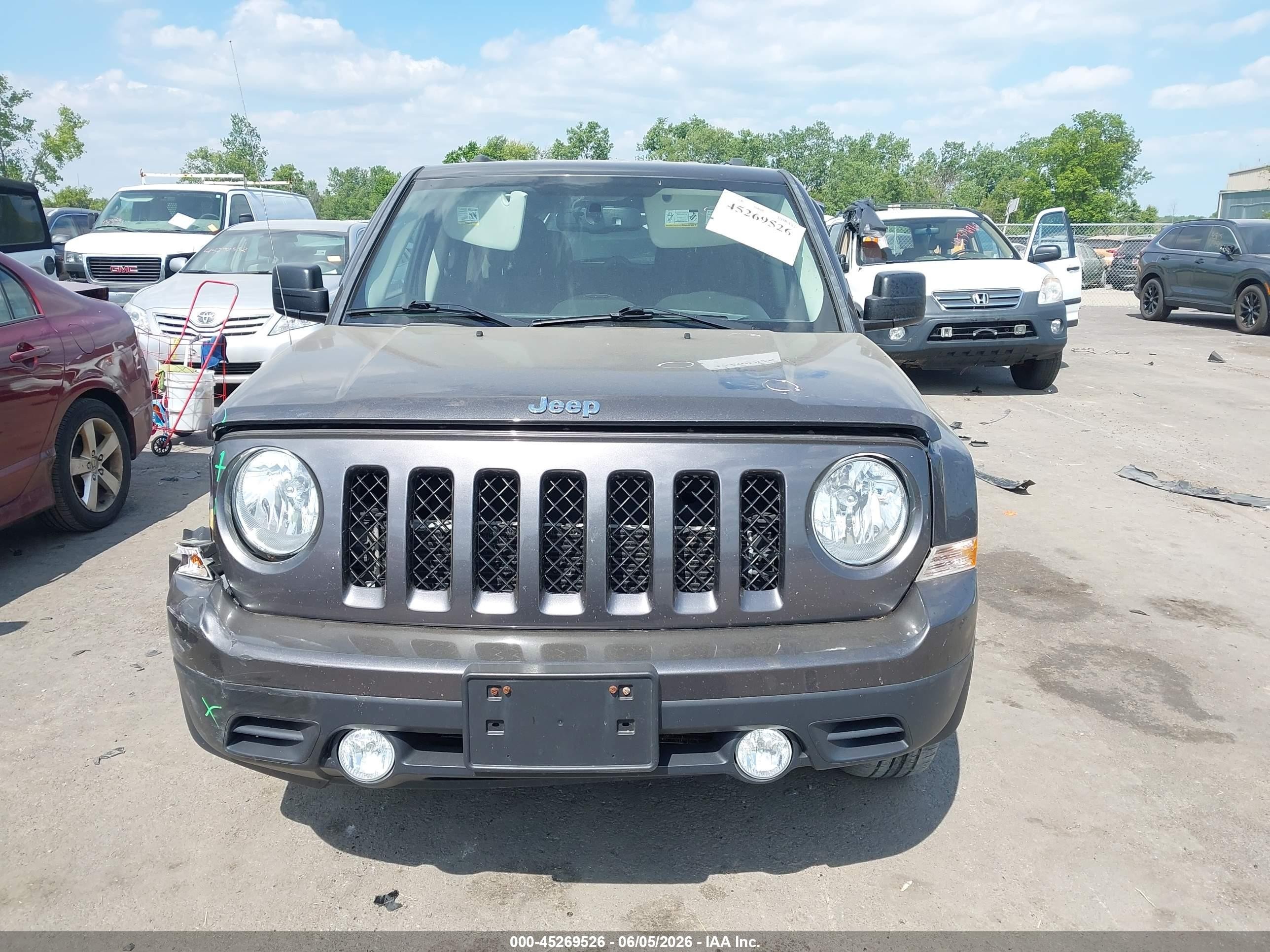 2015 Jeep Patriot Latitude Black vin: 1C4NJRFB9FD189586