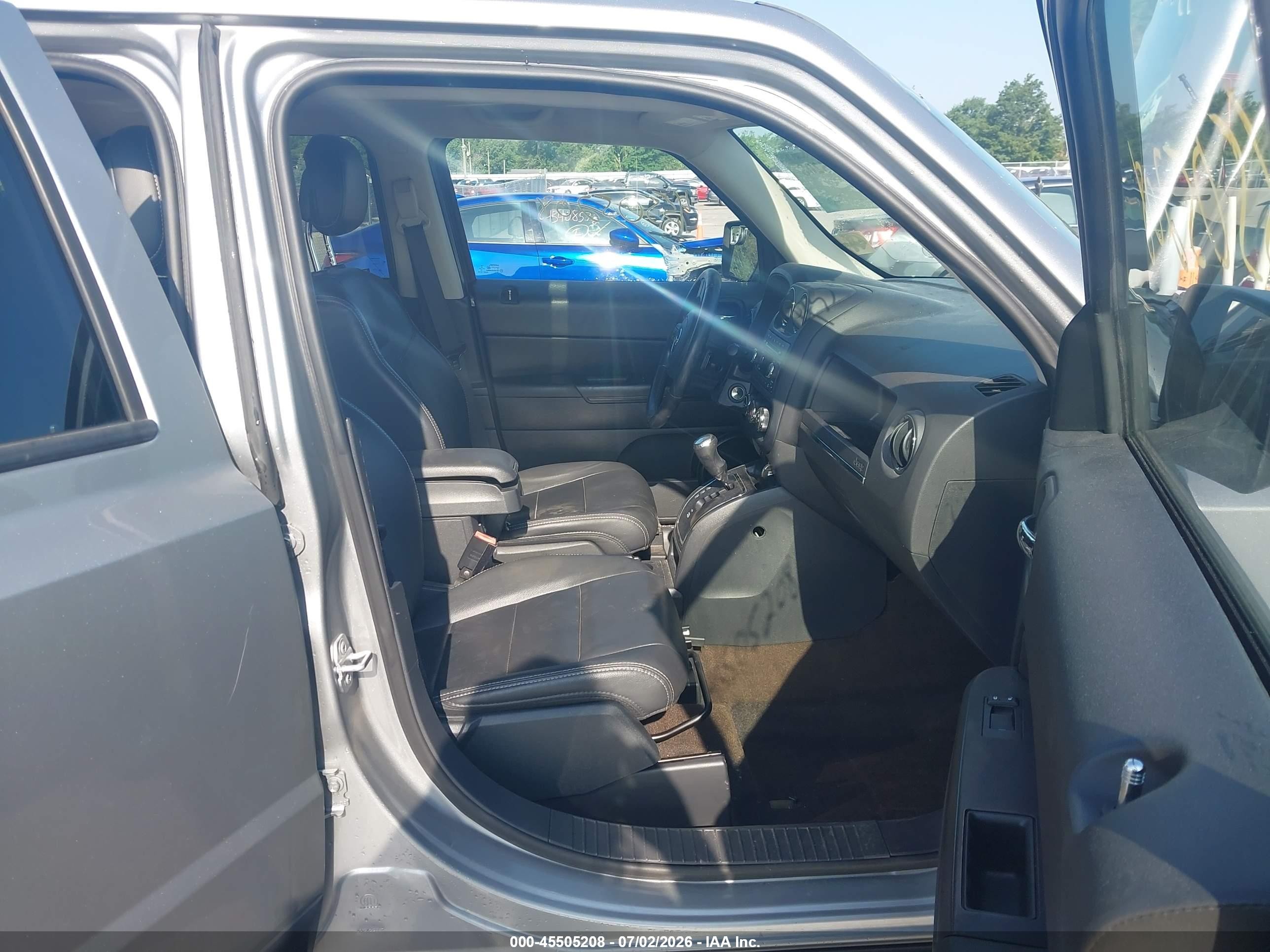 2015 Jeep Patriot High Altitude Edition Silver vin: 1C4NJRFB9FD317583