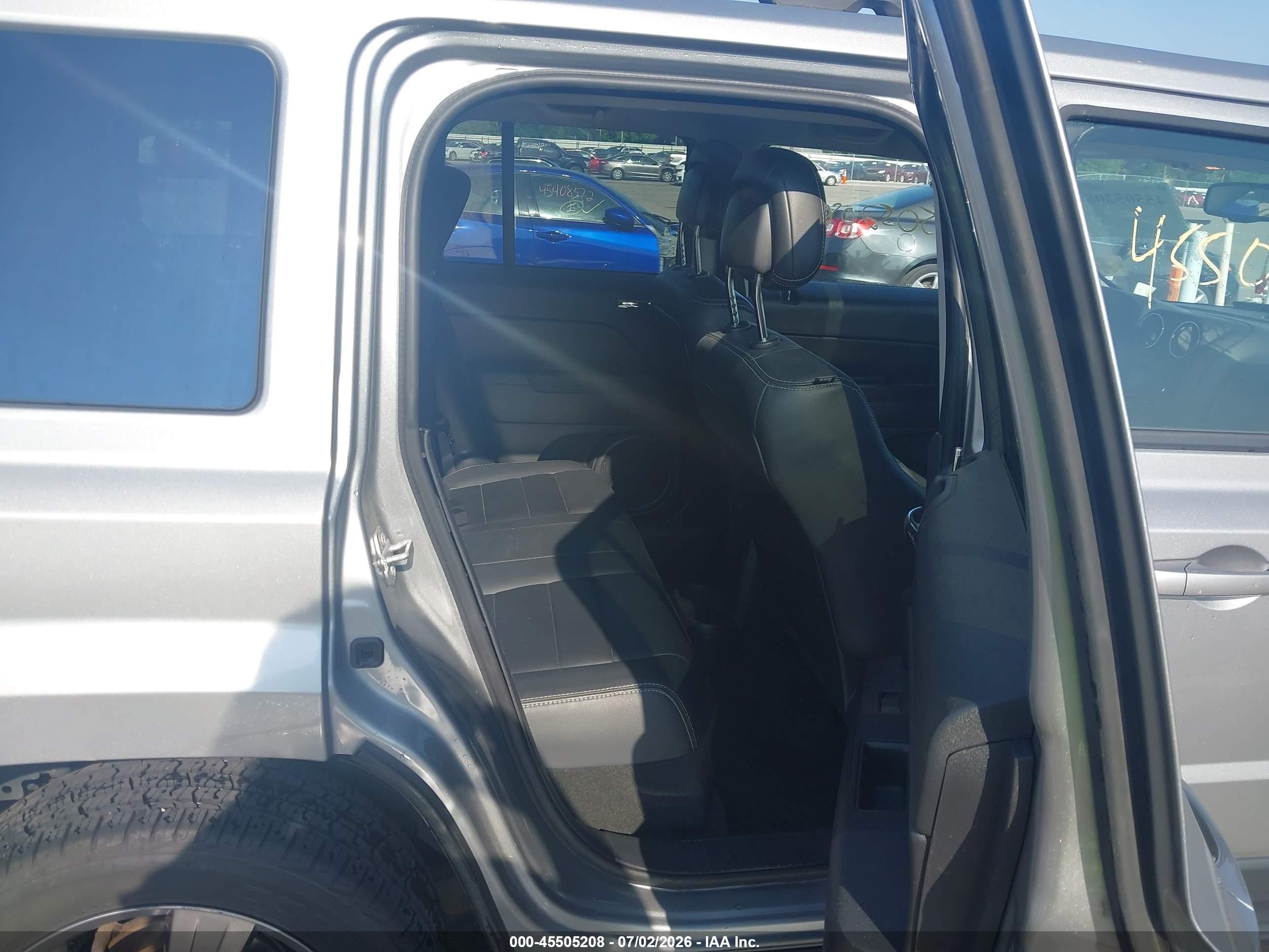 2015 Jeep Patriot High Altitude Edition Silver vin: 1C4NJRFB9FD317583