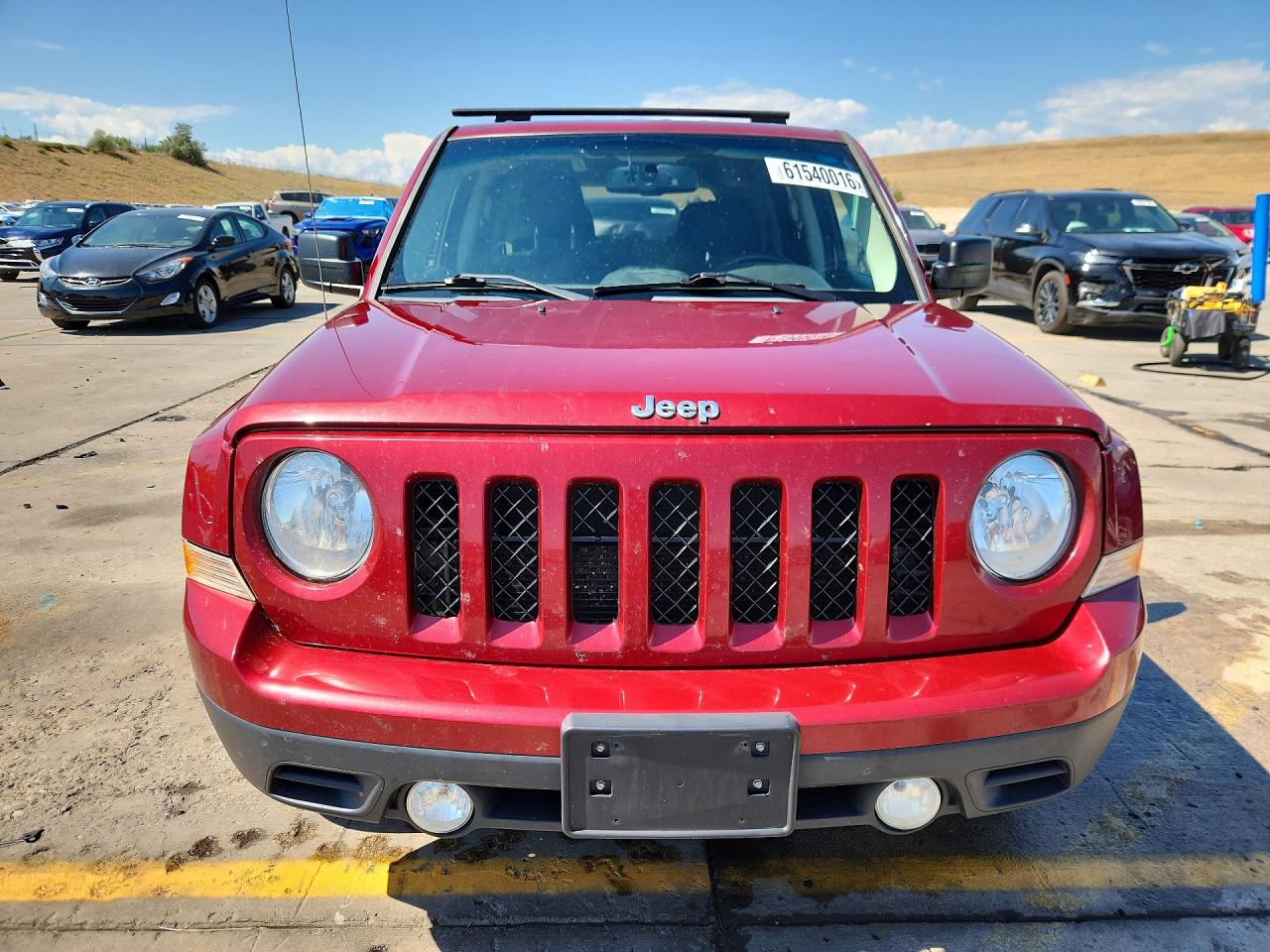 2015 Jeep Patriot Latitude Красный vin: 1C4NJRFB9FD379484