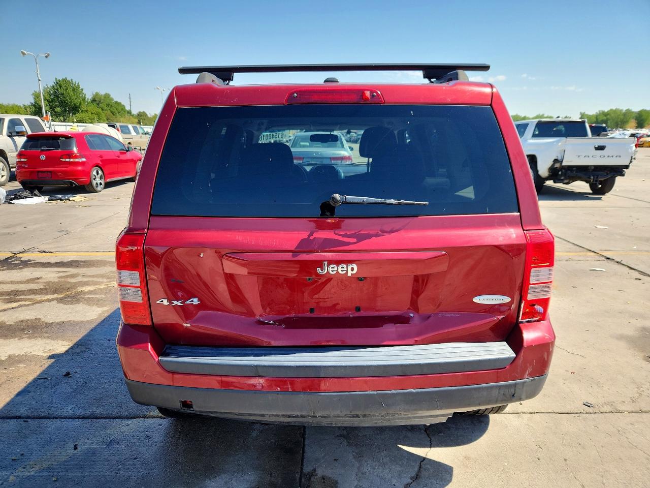 2015 Jeep Patriot Latitude Красный vin: 1C4NJRFB9FD379484