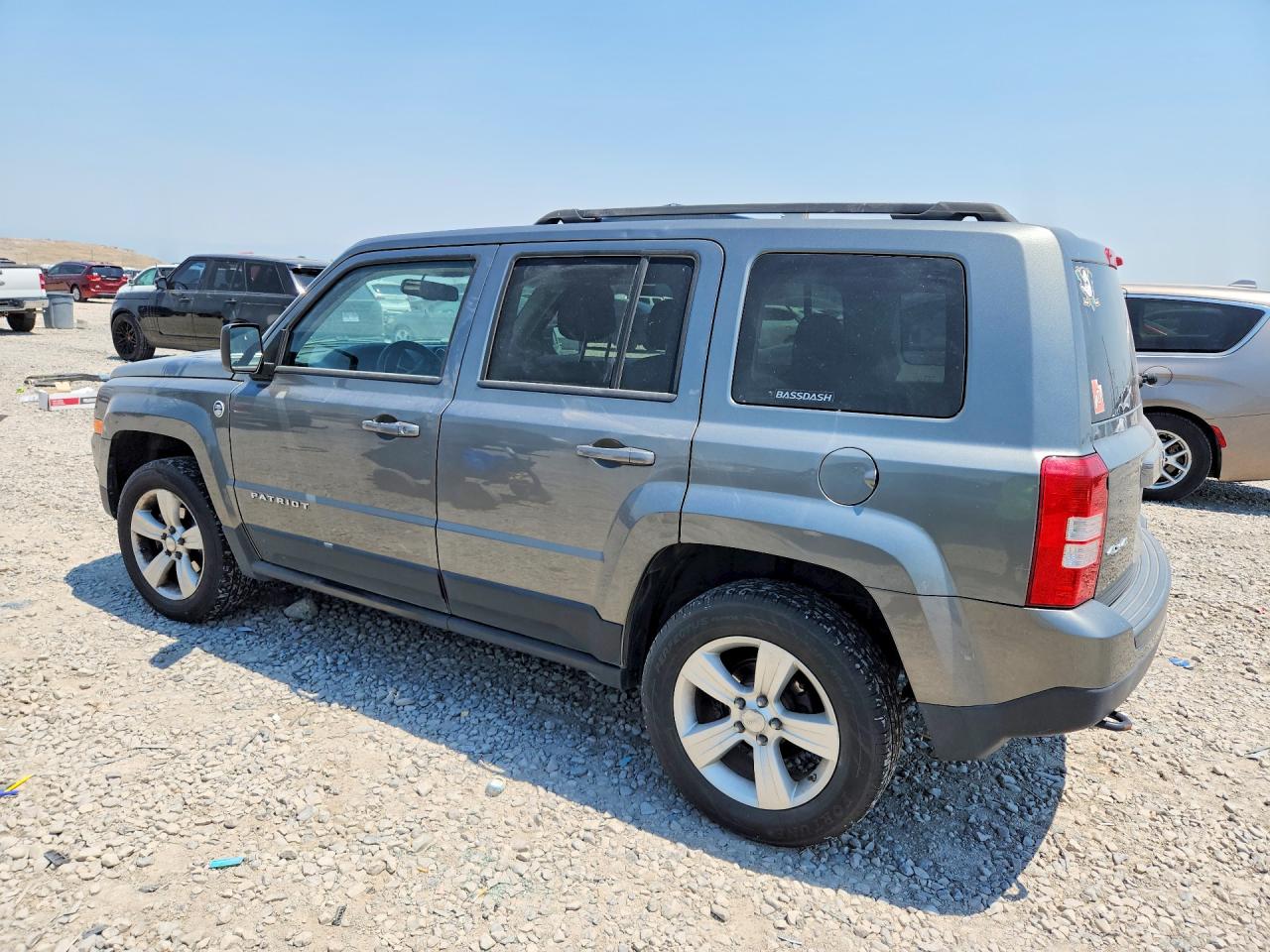 2012 Jeep Patriot Latitude Gray vin: 1C4NJRFBXCD603311