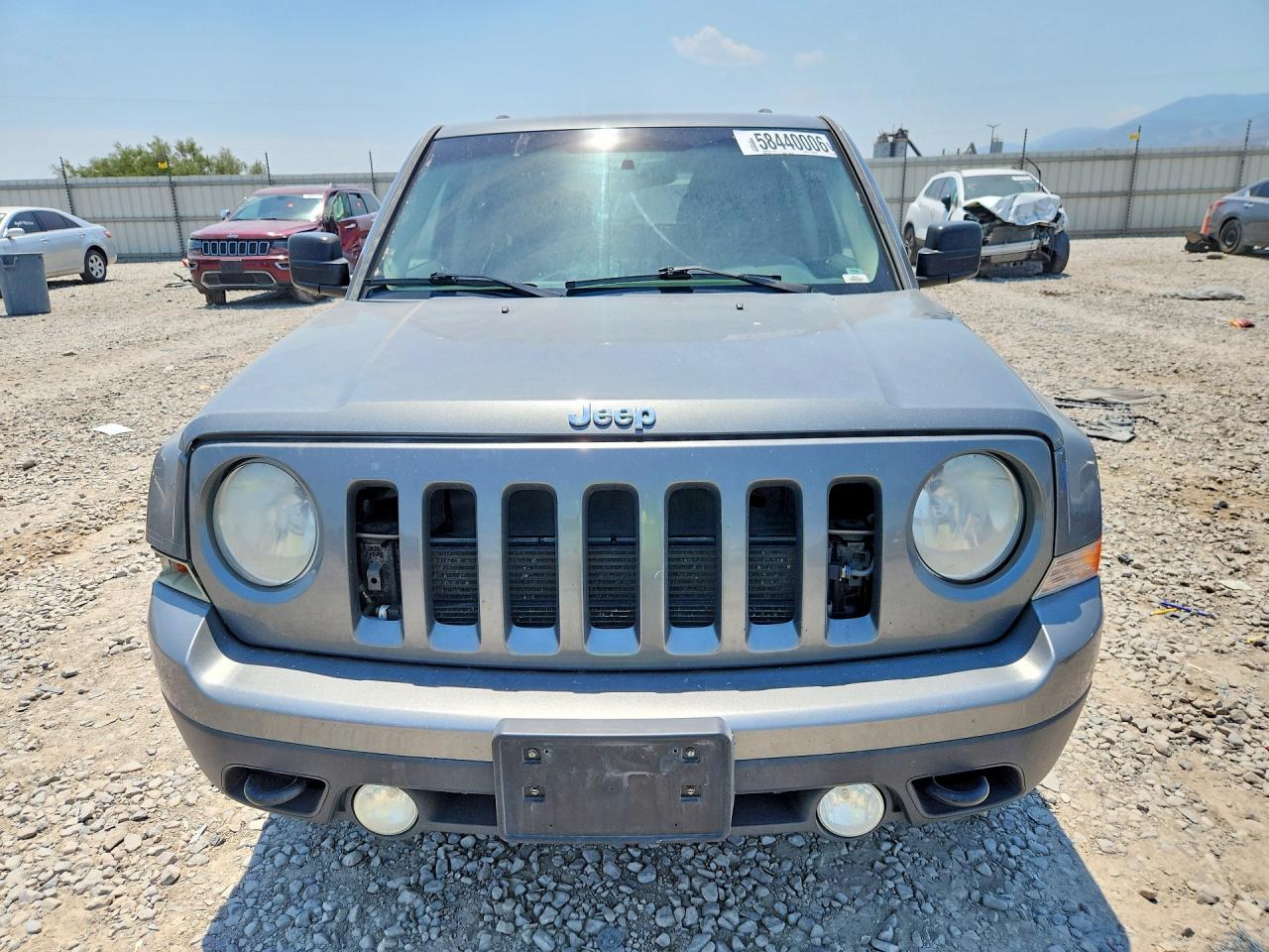 2012 Jeep Patriot Latitude Gray vin: 1C4NJRFBXCD603311