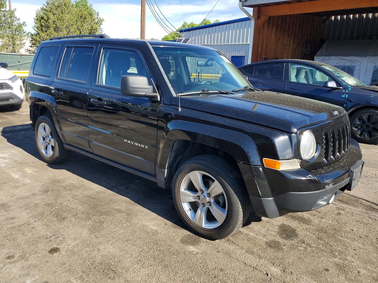 2012 Jeep Patriot Latitude Black vin: 1C4NJRFBXCD625888