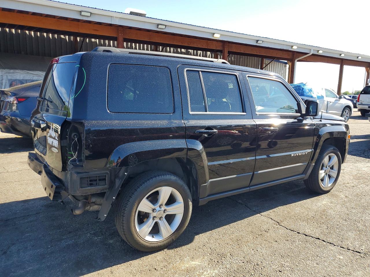 2012 Jeep Patriot Latitude Black vin: 1C4NJRFBXCD625888
