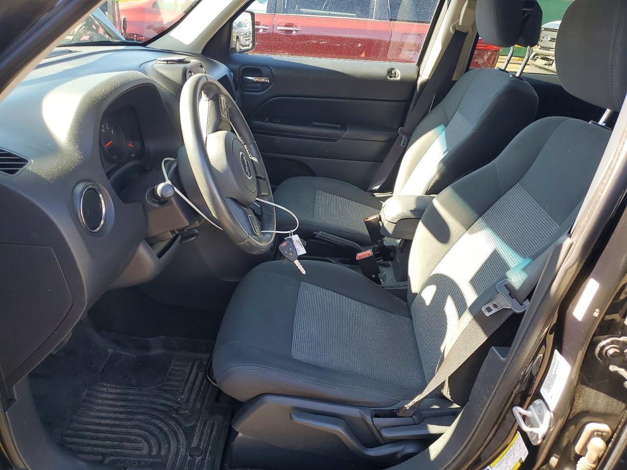 2012 Jeep Patriot Latitude Black vin: 1C4NJRFBXCD625888