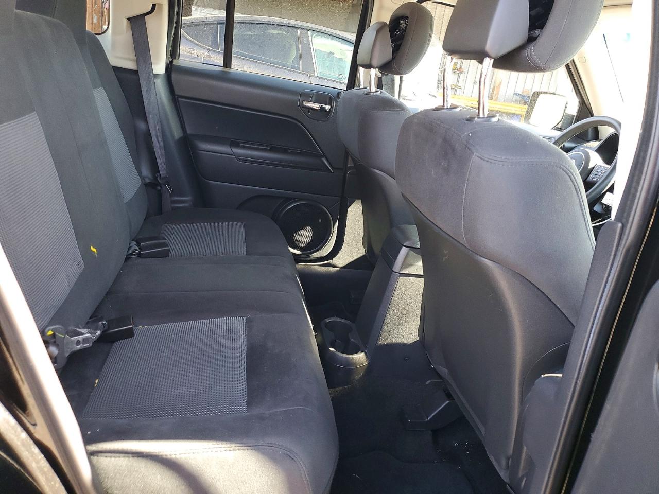 2012 Jeep Patriot Latitude Black vin: 1C4NJRFBXCD625888