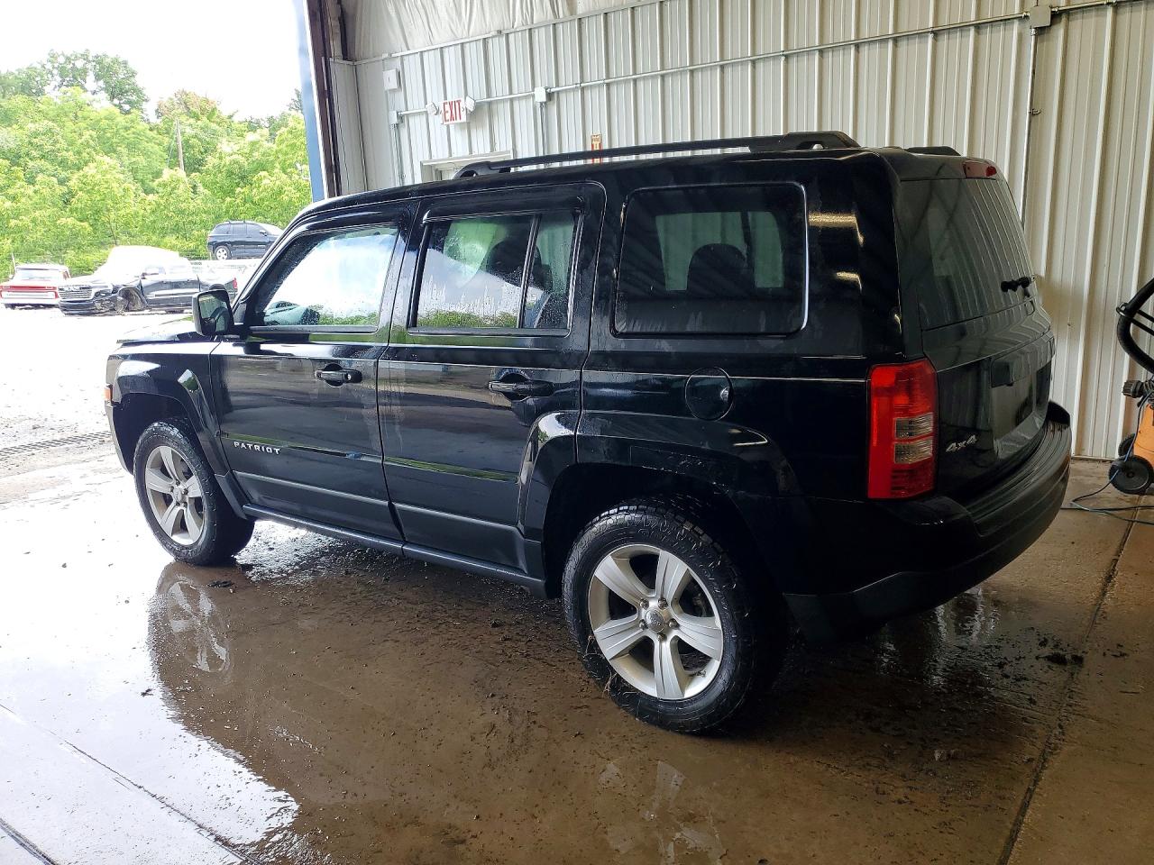 2012 Jeep Patriot Latitude Black vin: 1C4NJRFBXCD706163