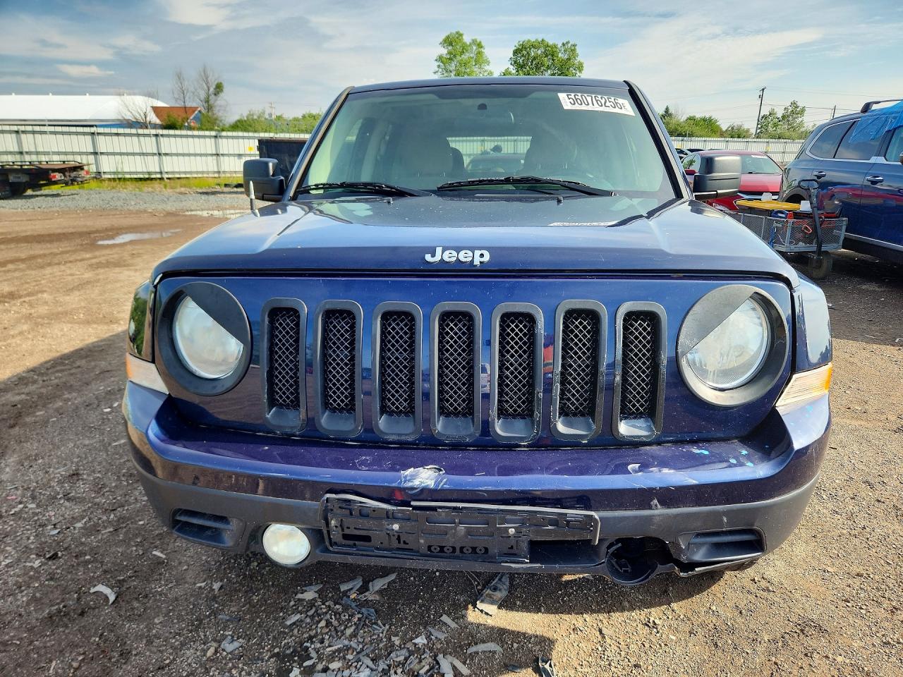 2014 Jeep Patriot Latitude Blue vin: 1C4NJRFBXED688766