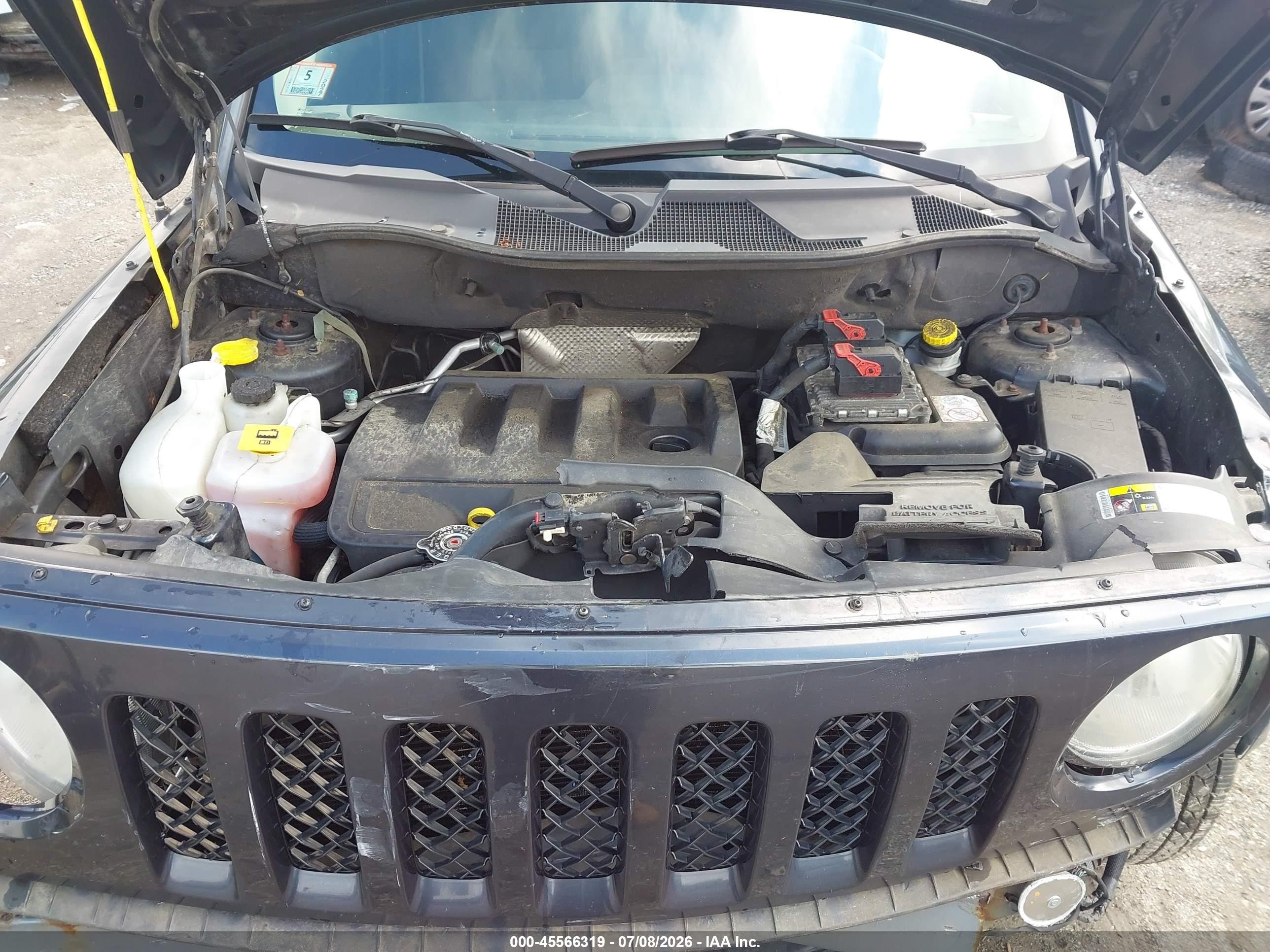 2014 Jeep Patriot Latitude Серый vin: 1C4NJRFBXED689237