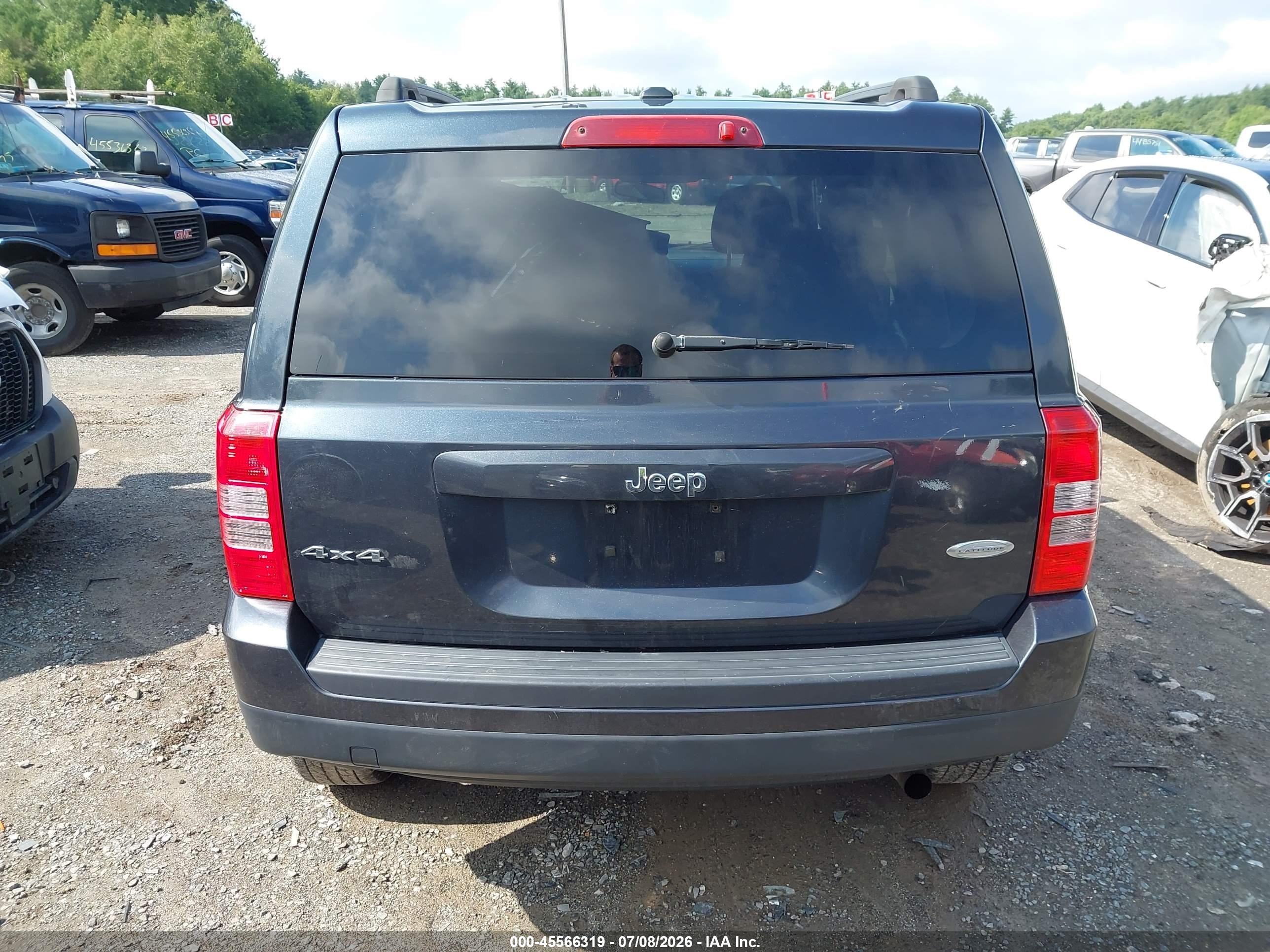 2014 Jeep Patriot Latitude Серый vin: 1C4NJRFBXED689237