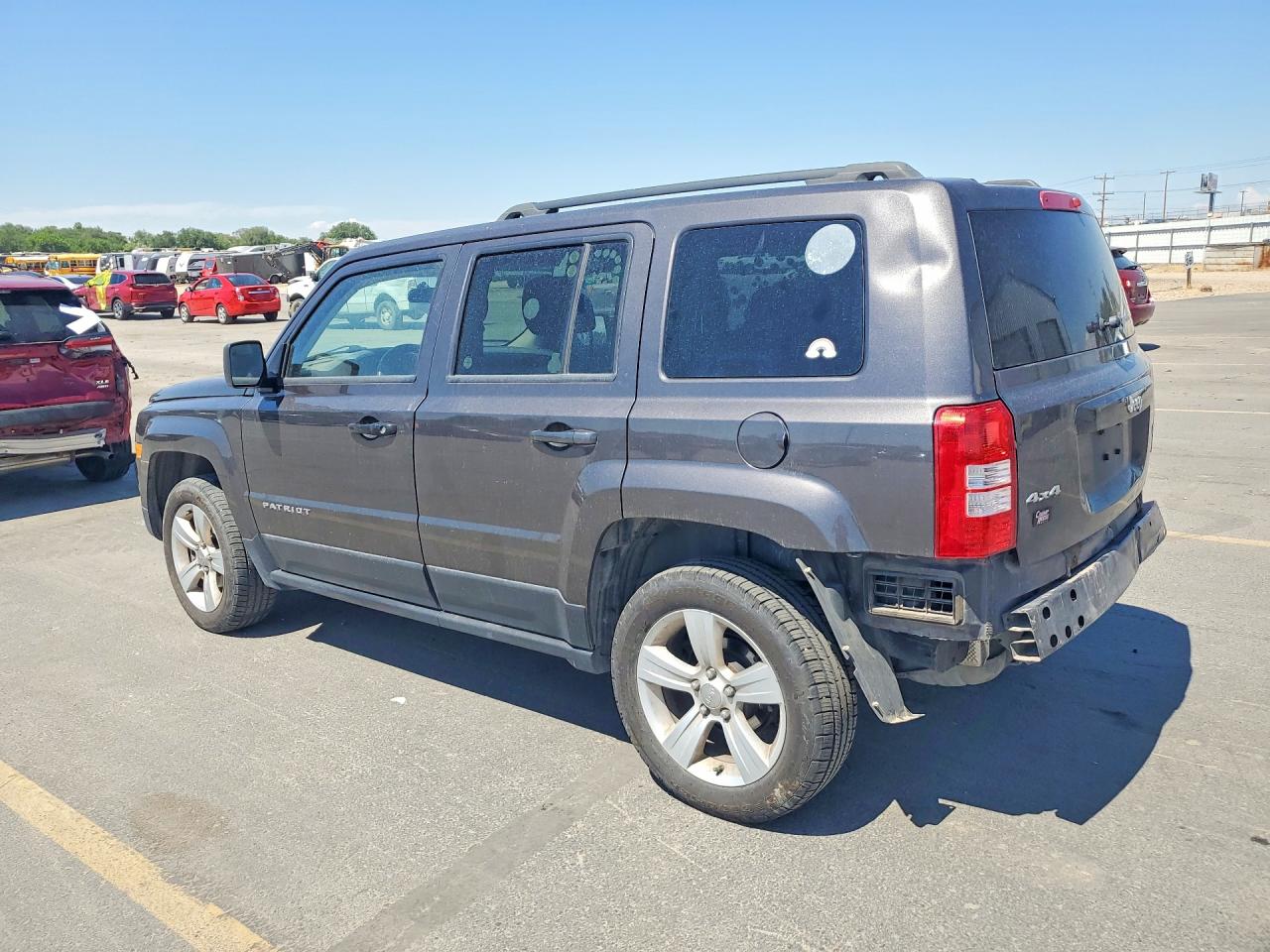 2014 Jeep Patriot Latitude Gray vin: 1C4NJRFBXED744463